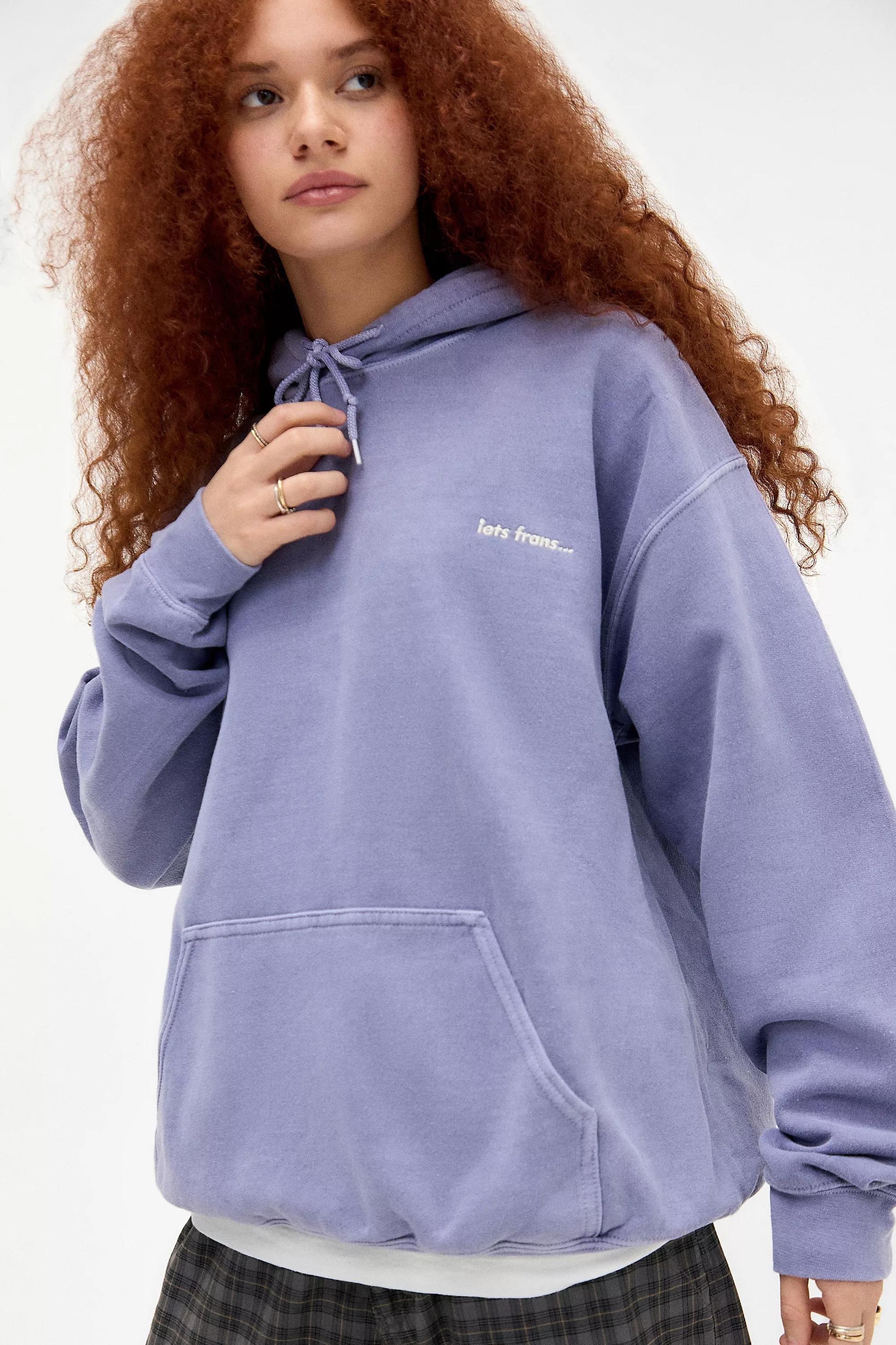 Purple Iets Frans... Hoodie, , large image number 1