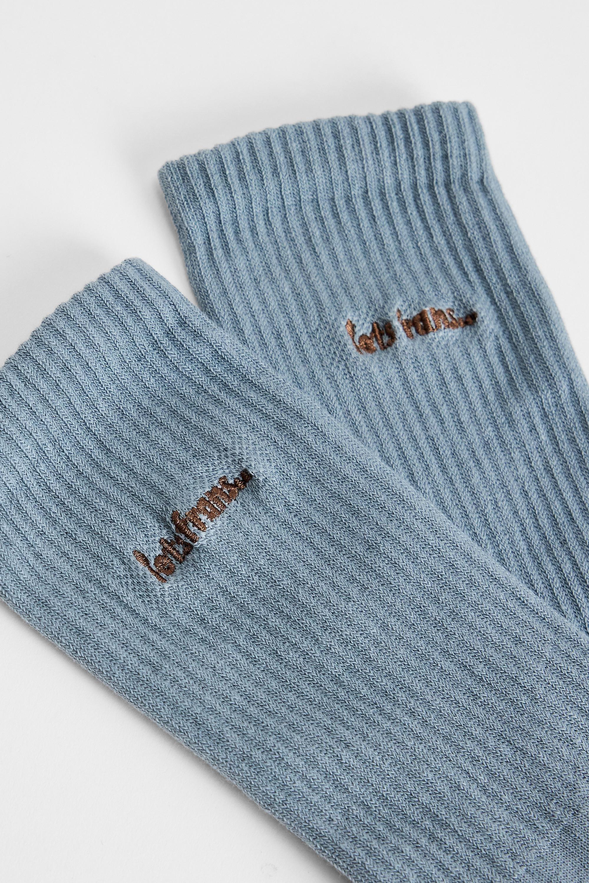 Blue iets frans... Sports Socks, BLUE, large image number 2