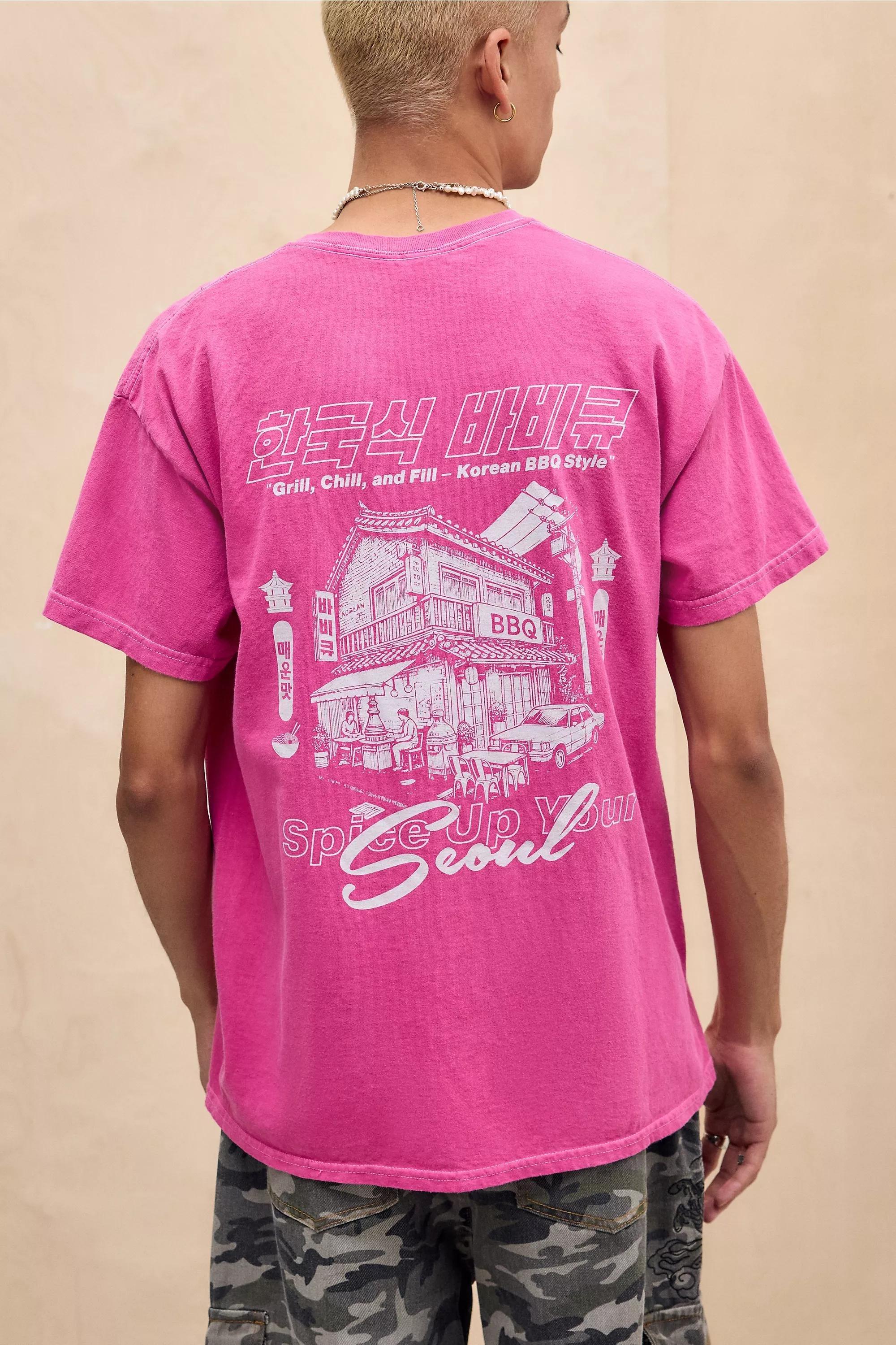 Multicolour Uo Seoul T-Shirt, , large image number 0