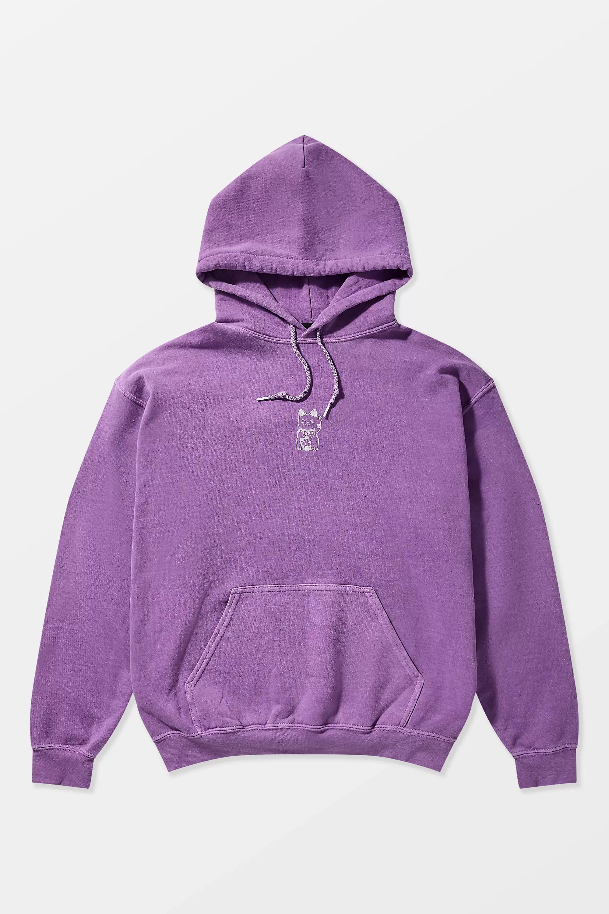 Purple Uo Kurashiji Hoodie, , large image number 5