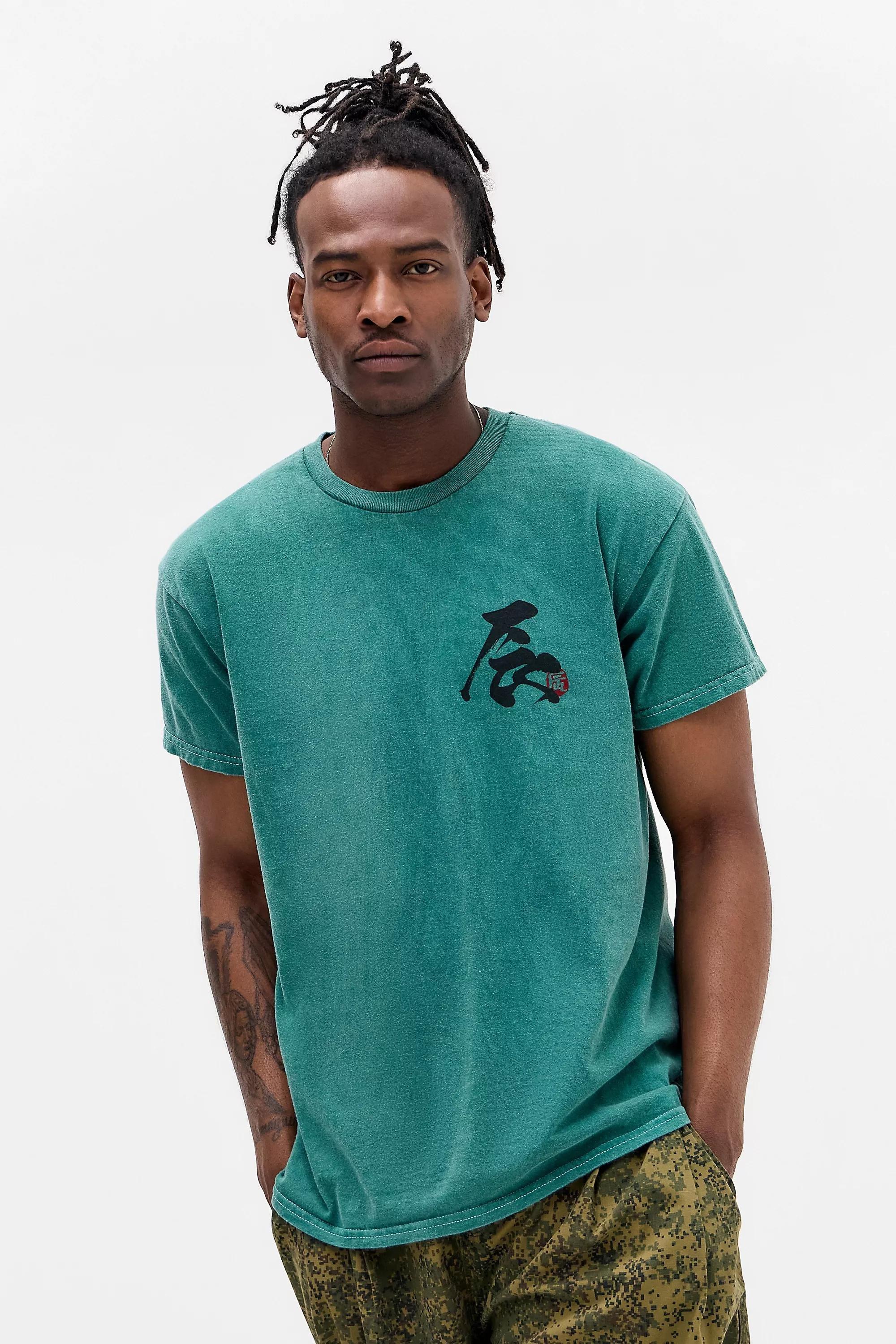 Green Asiatic T-Shirt, , large image number 1