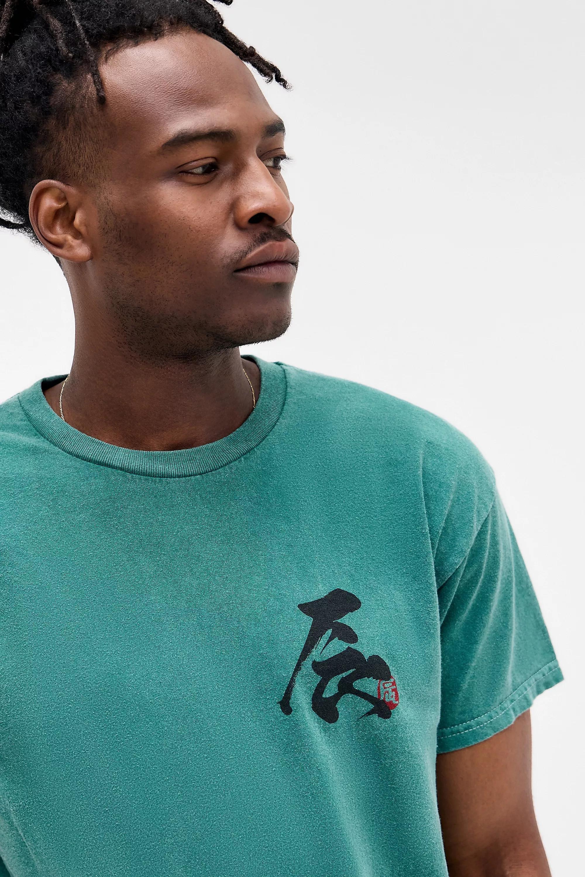 Green Asiatic T-Shirt, , large image number 3