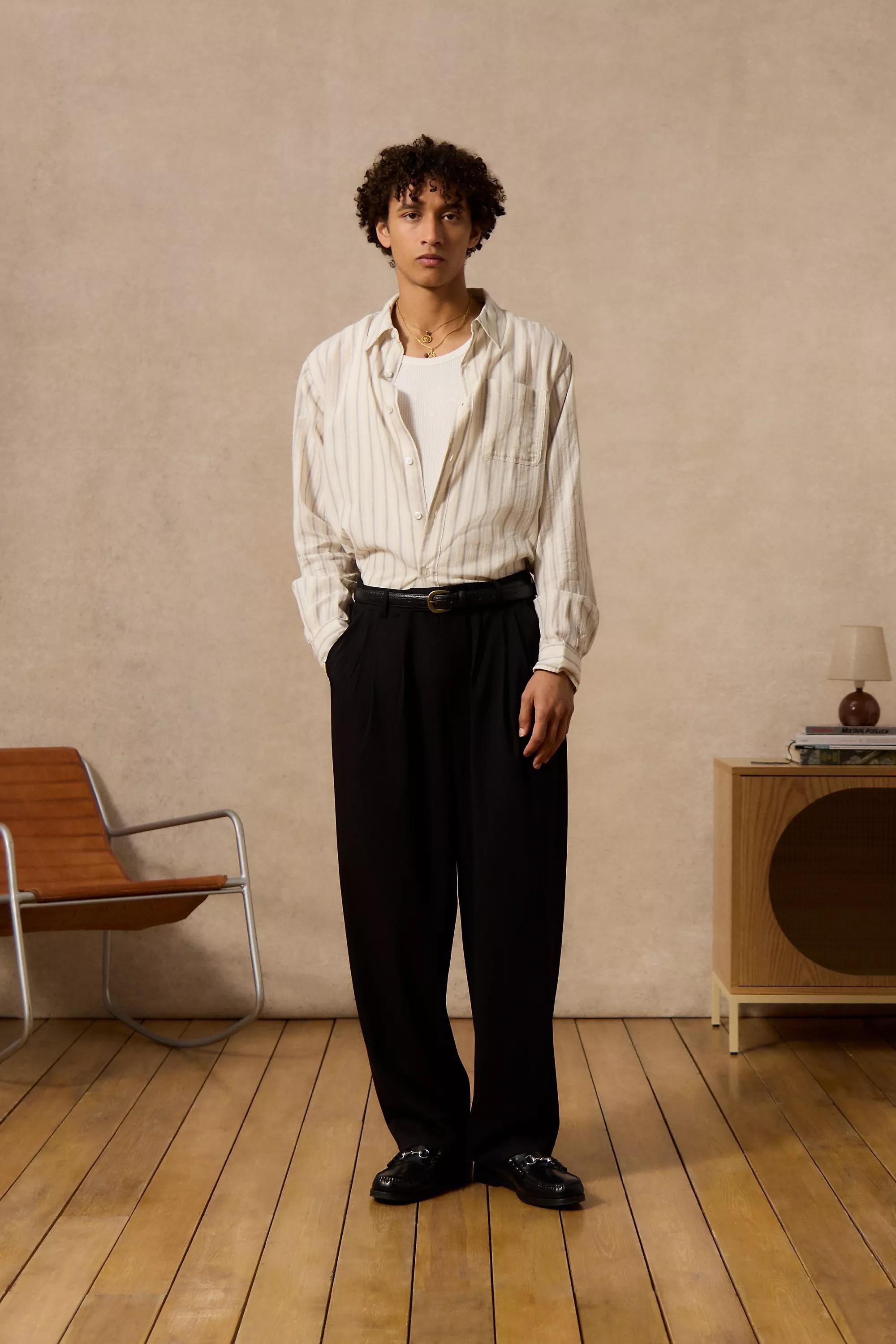 Black Loom Greer Smart Trousers, , large image number 1