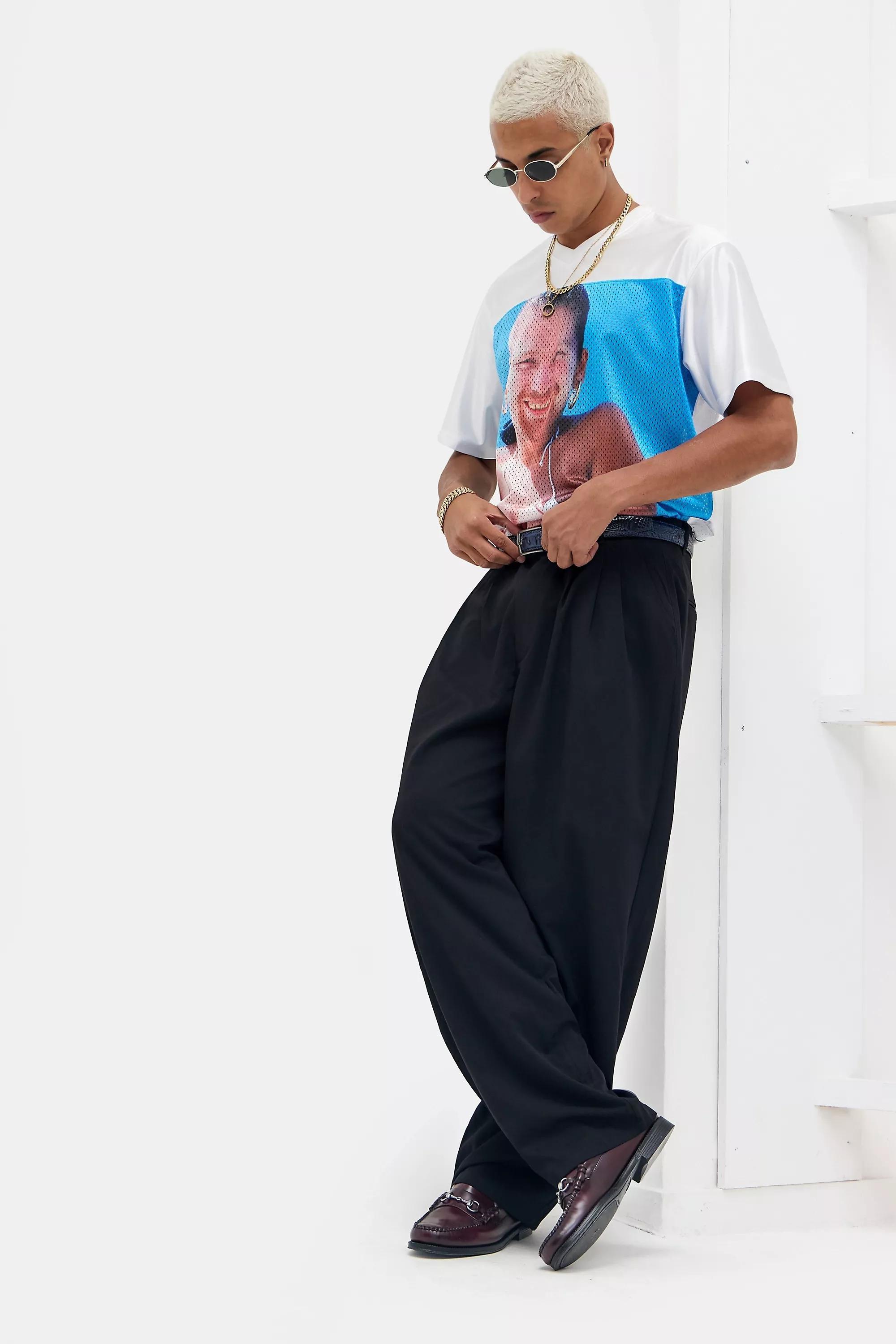 Black Loom Greer Smart Trousers, BLK, large image number 4