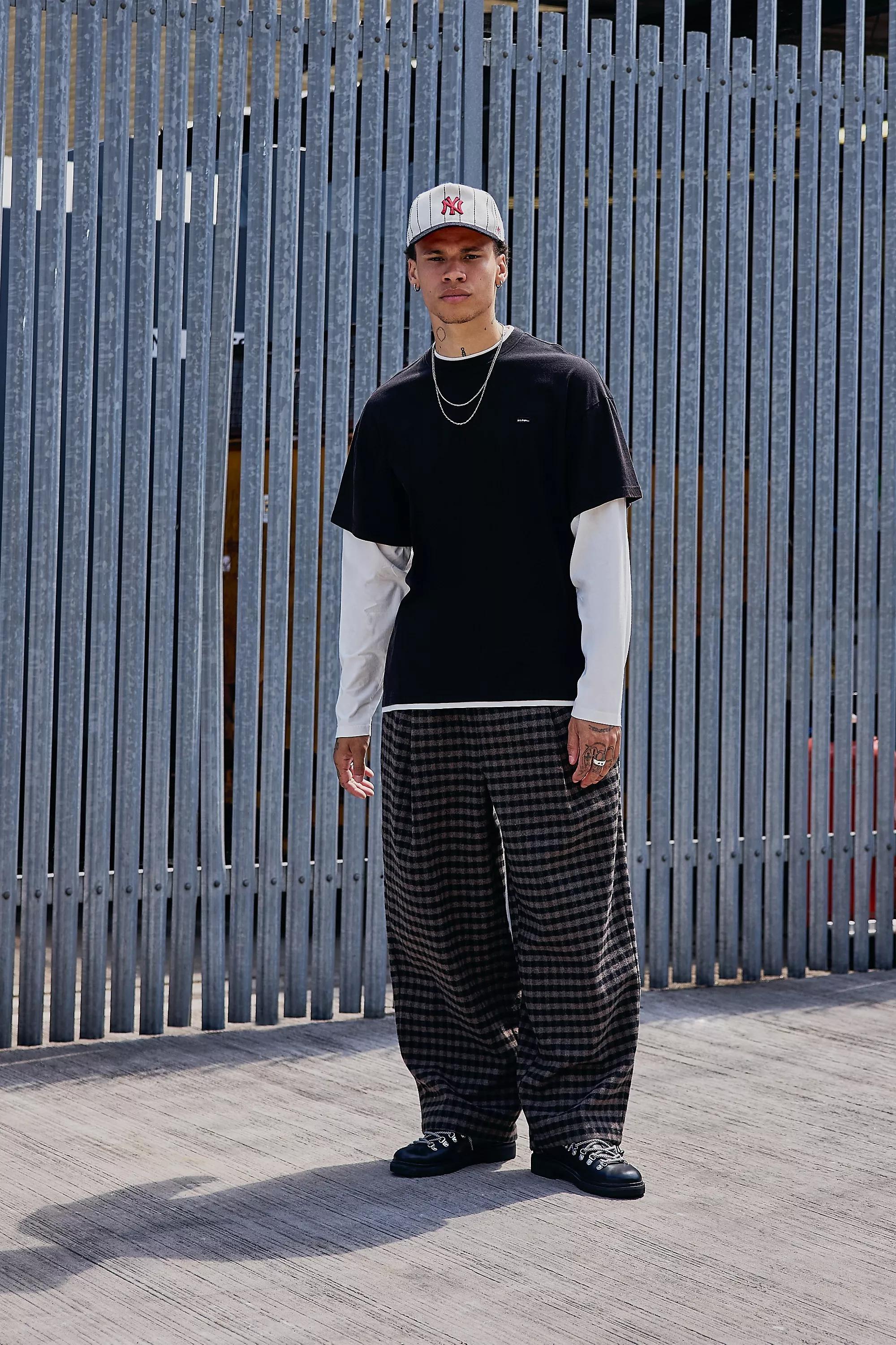 Black Iets Frans...Double Layer T-Shirt, BLK, medium