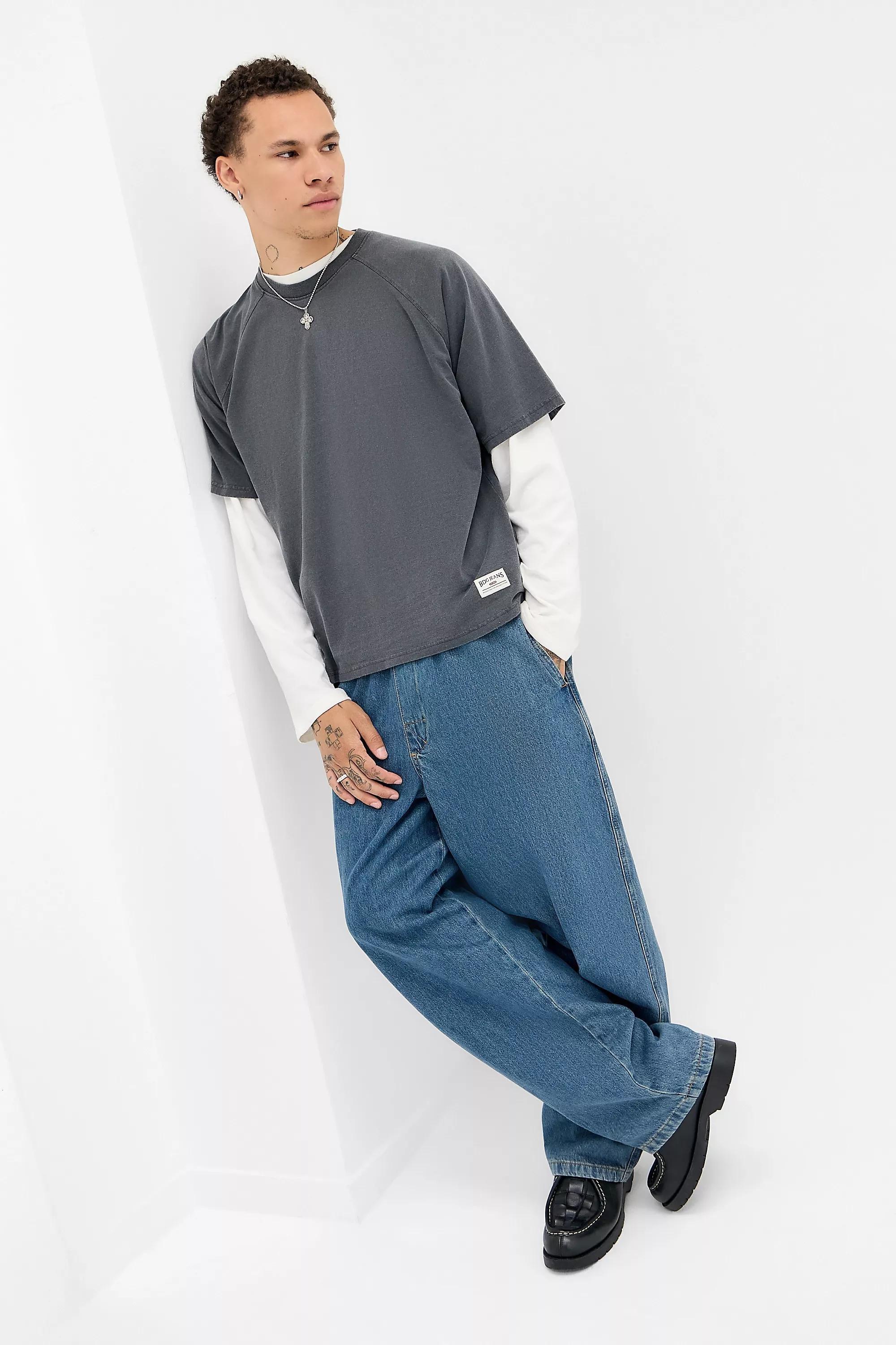 Black Bdg Raglan T-Shirt, BLK, large image number 1