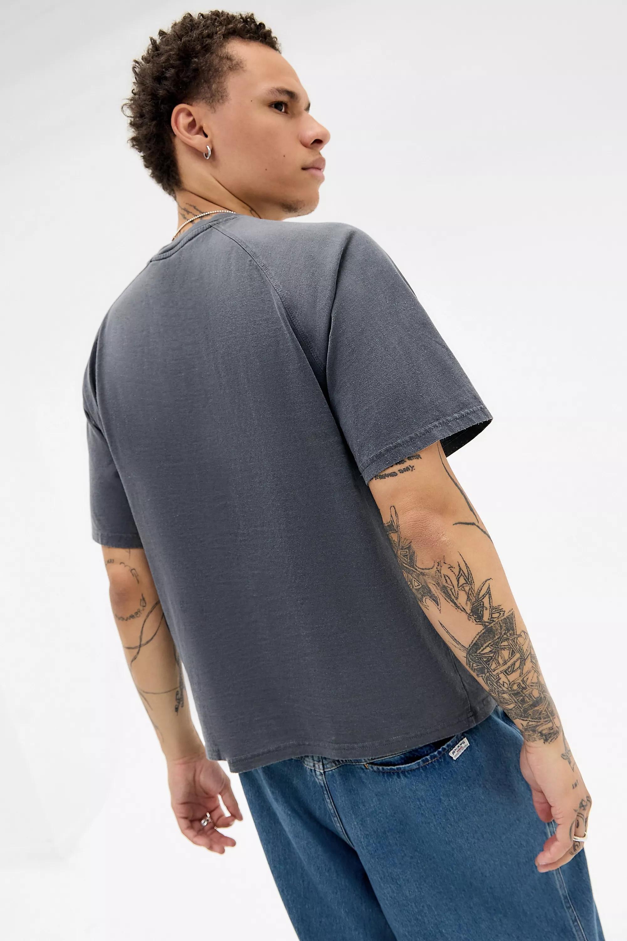 Black Bdg Raglan T-Shirt, BLK, large image number 2