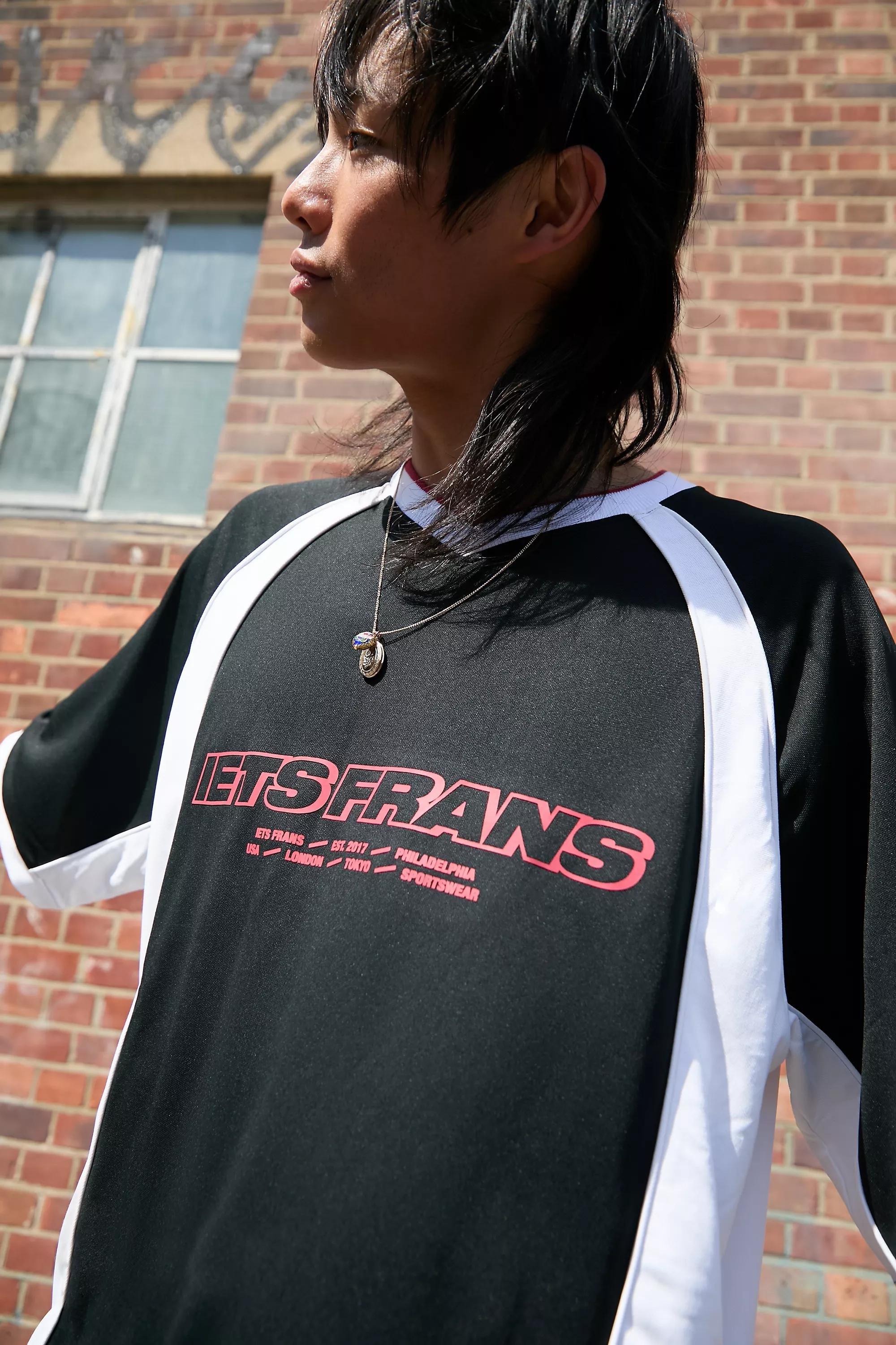 CCUOM250139;IETS BLK/WHT PANEL TEE, BLK, large image number 1