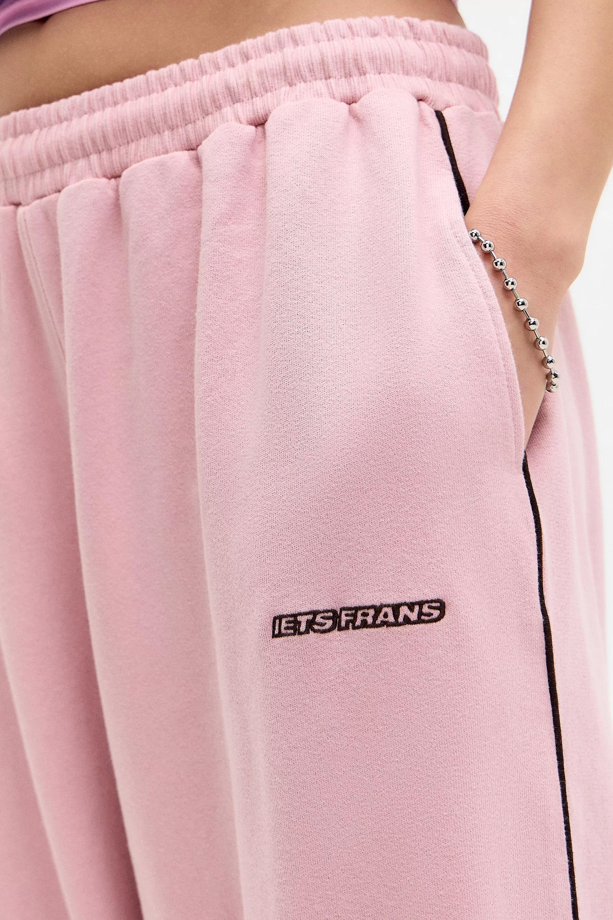 Pink Iets Frans... Harri Baggy Joggers, , large image number 6