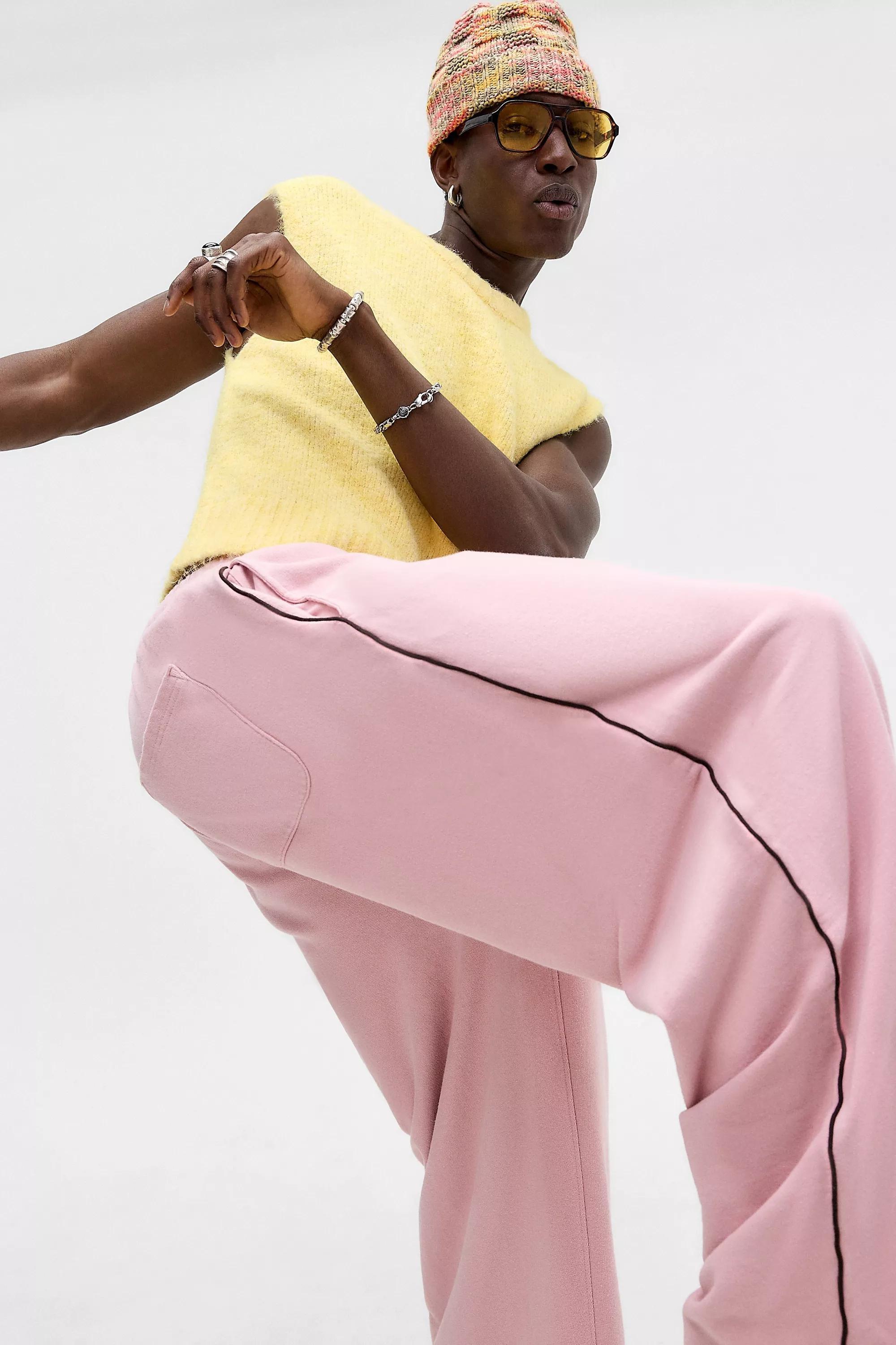 Pink Iets Frans... Harri Baggy Joggers, , large image number 10