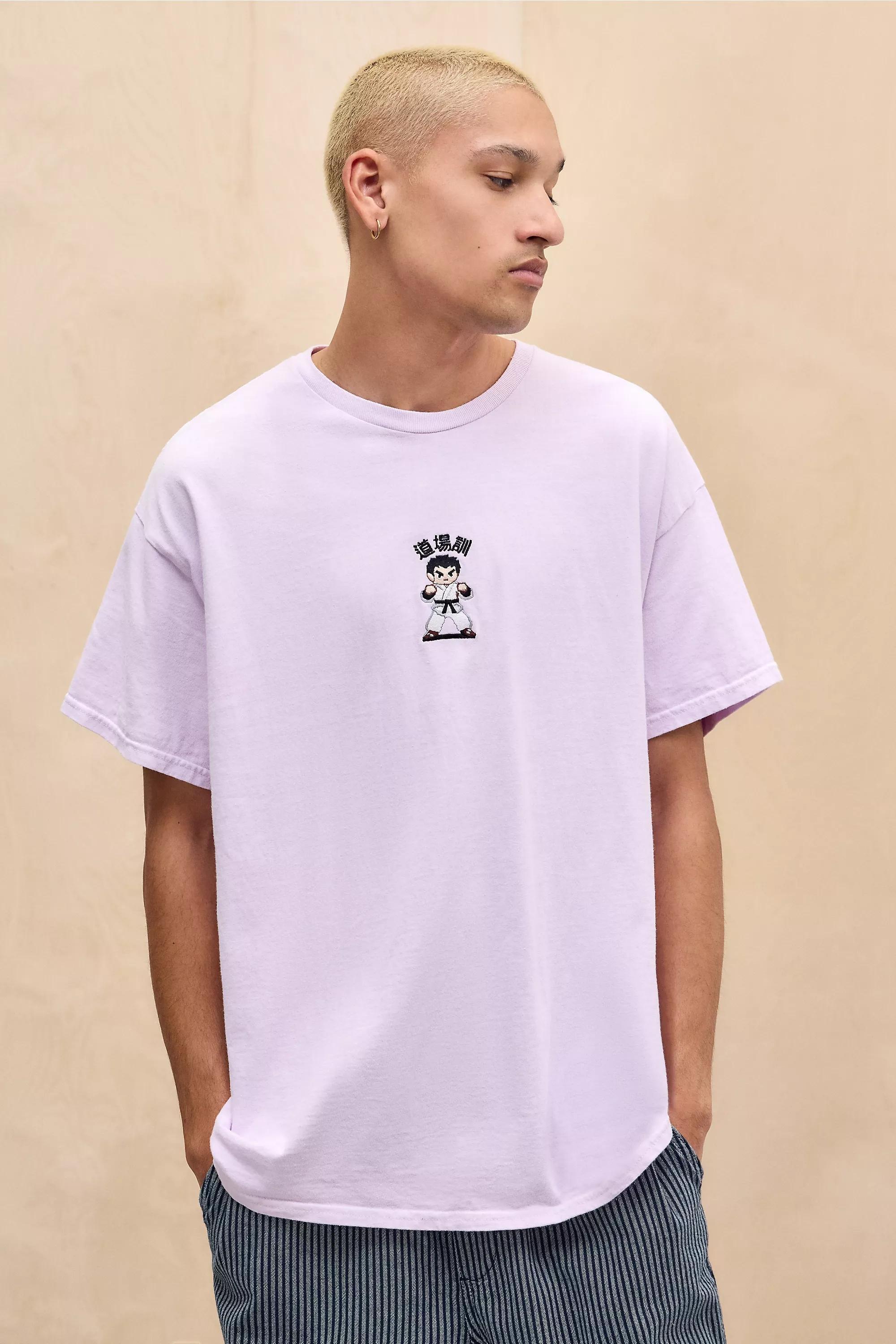 Pink Uo Printed Relaxed T-Shirt, , large image number 2