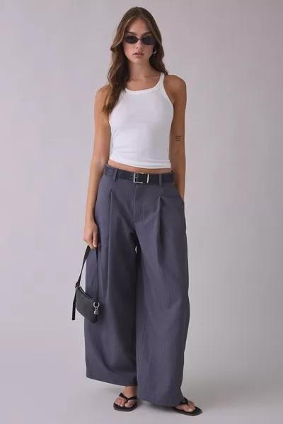 Grey Uo Noa Cocoon Trousers, GREY, large image number 9