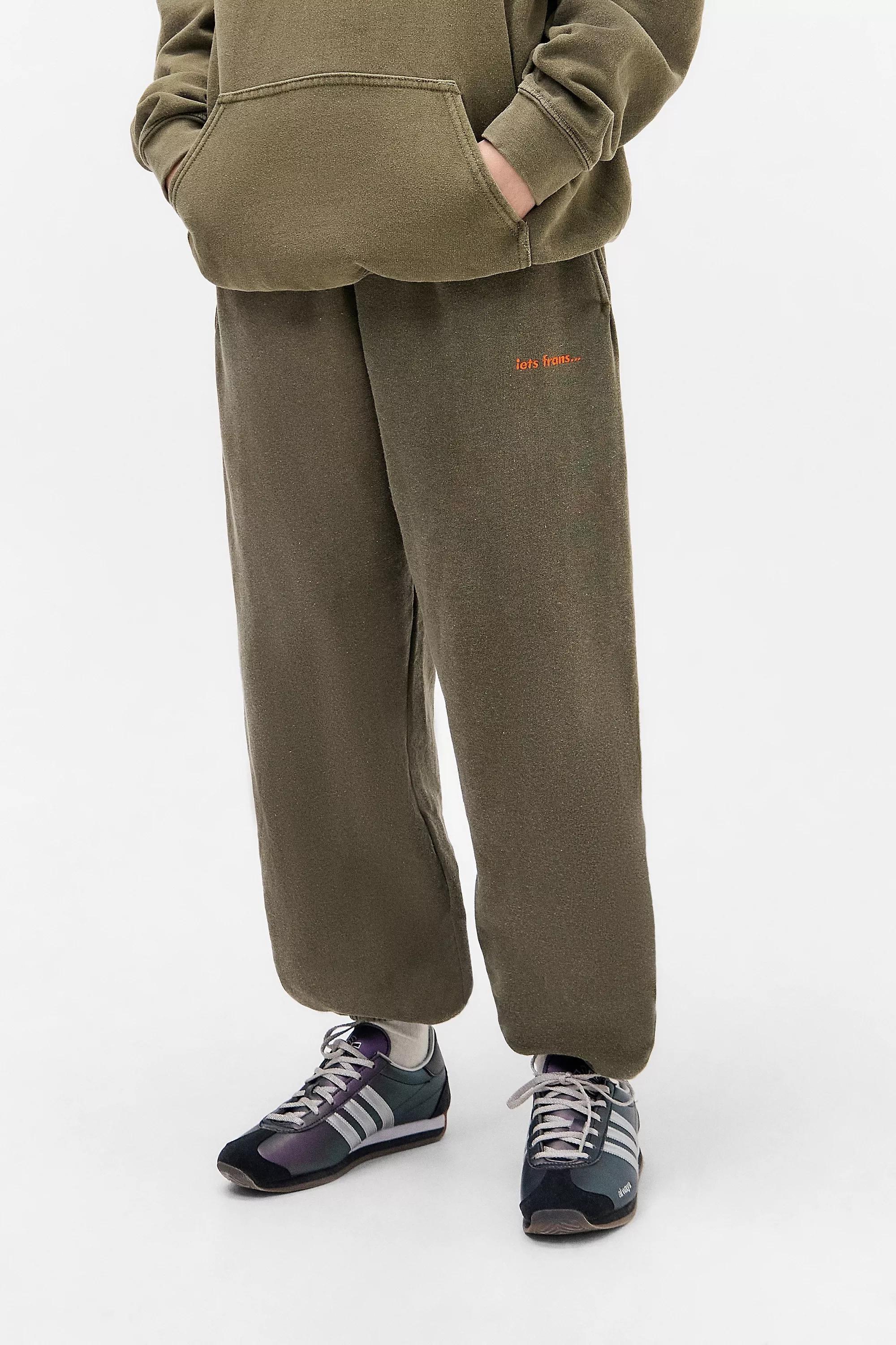 Khaki Iets Frans... Earthy Cuffed Joggers, , medium
