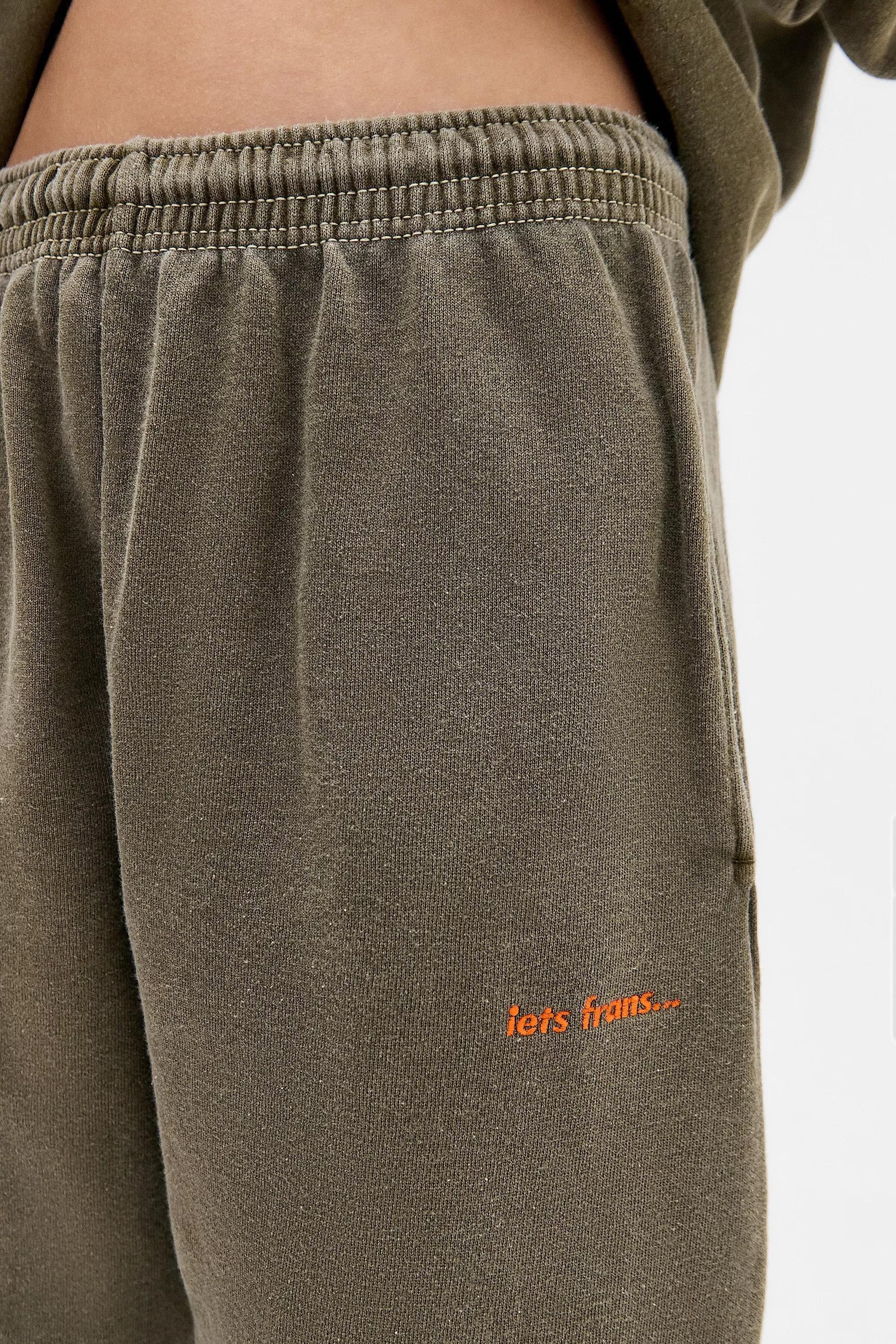 Khaki Iets Frans... Earthy Cuffed Joggers, , large image number 2