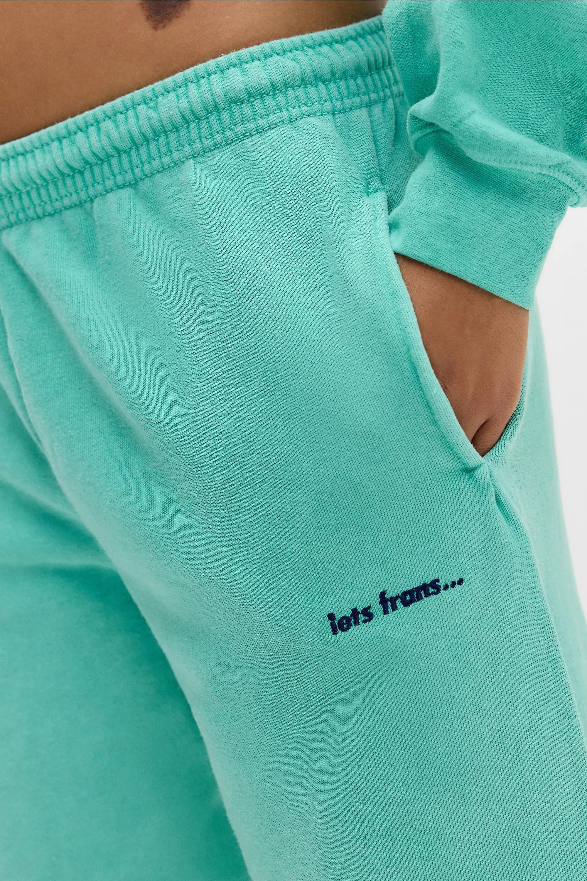 iets frans... Mint Cuffed Joggers, , large image number 3