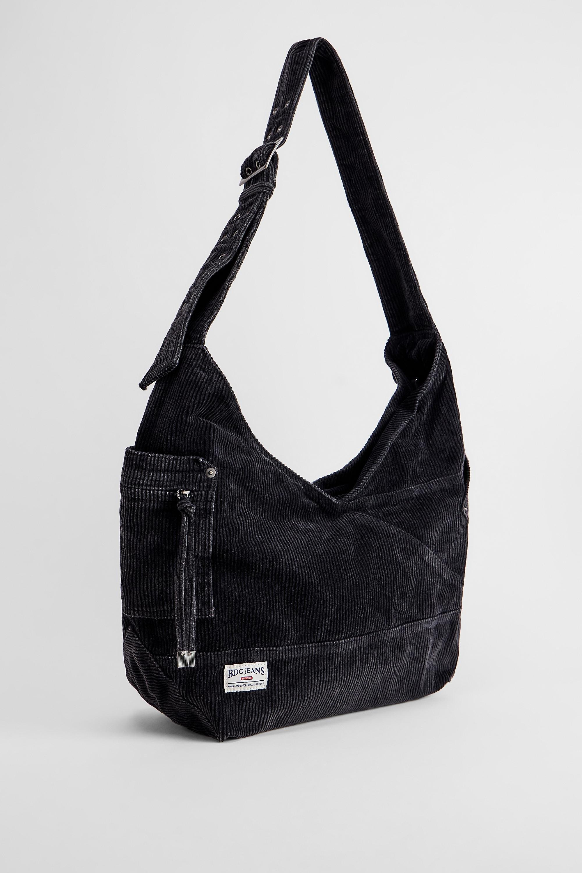 BDG Penny V Sling Cord Bag, BLK, large image number 3