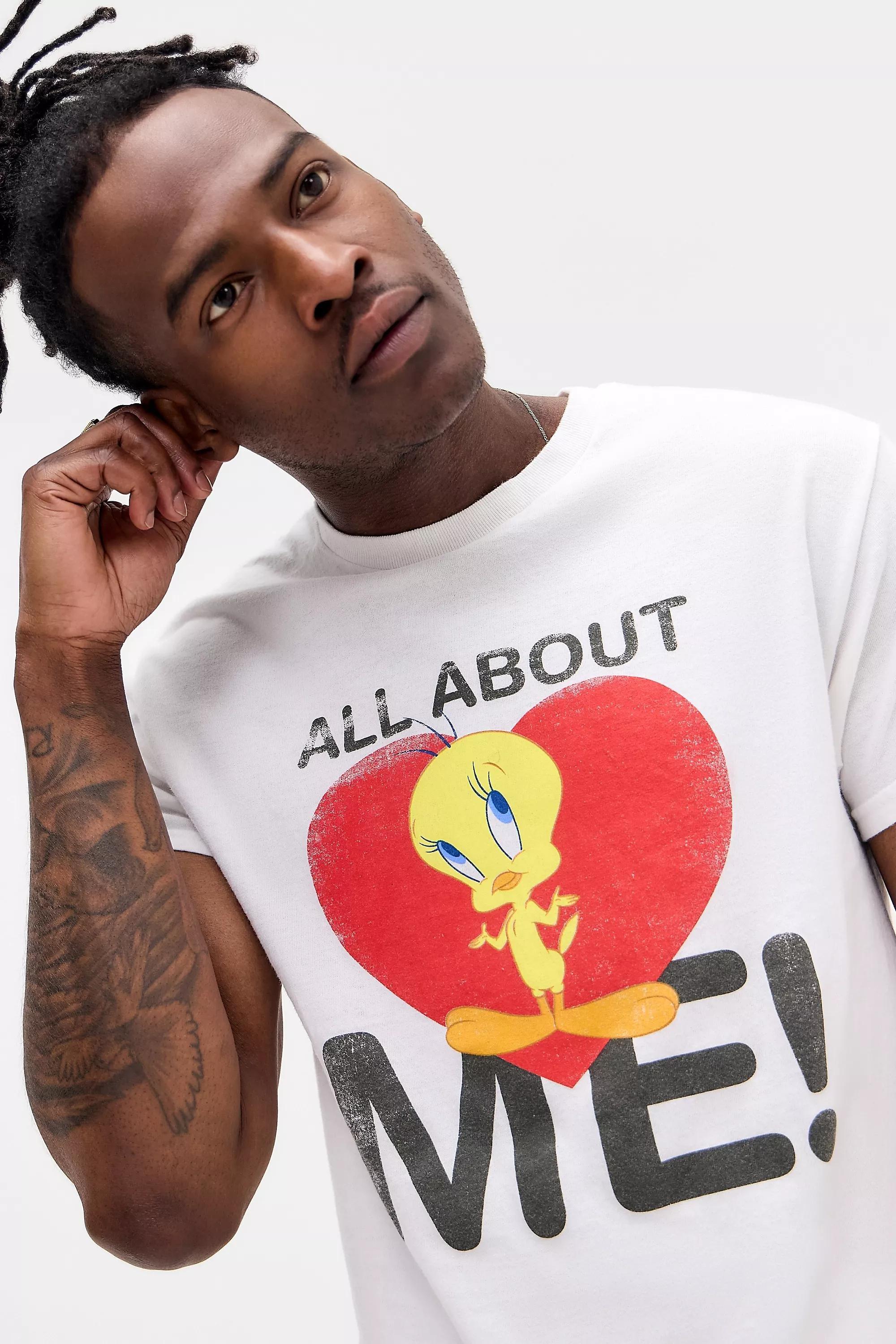 White Tweety Pie T-Shirt, , large image number 0
