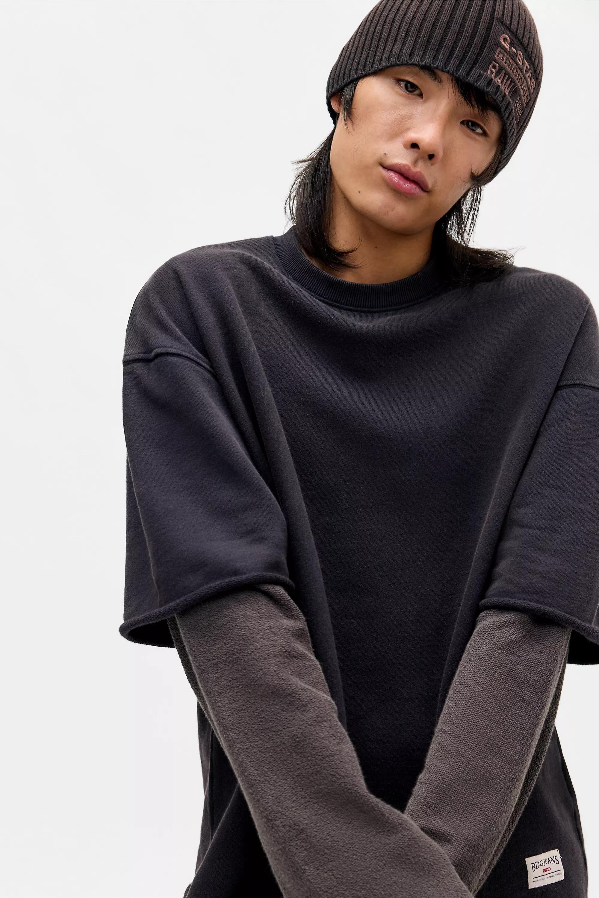 Black Bdg 98 Double Layered Sweatshirt, BLK, large image number 4