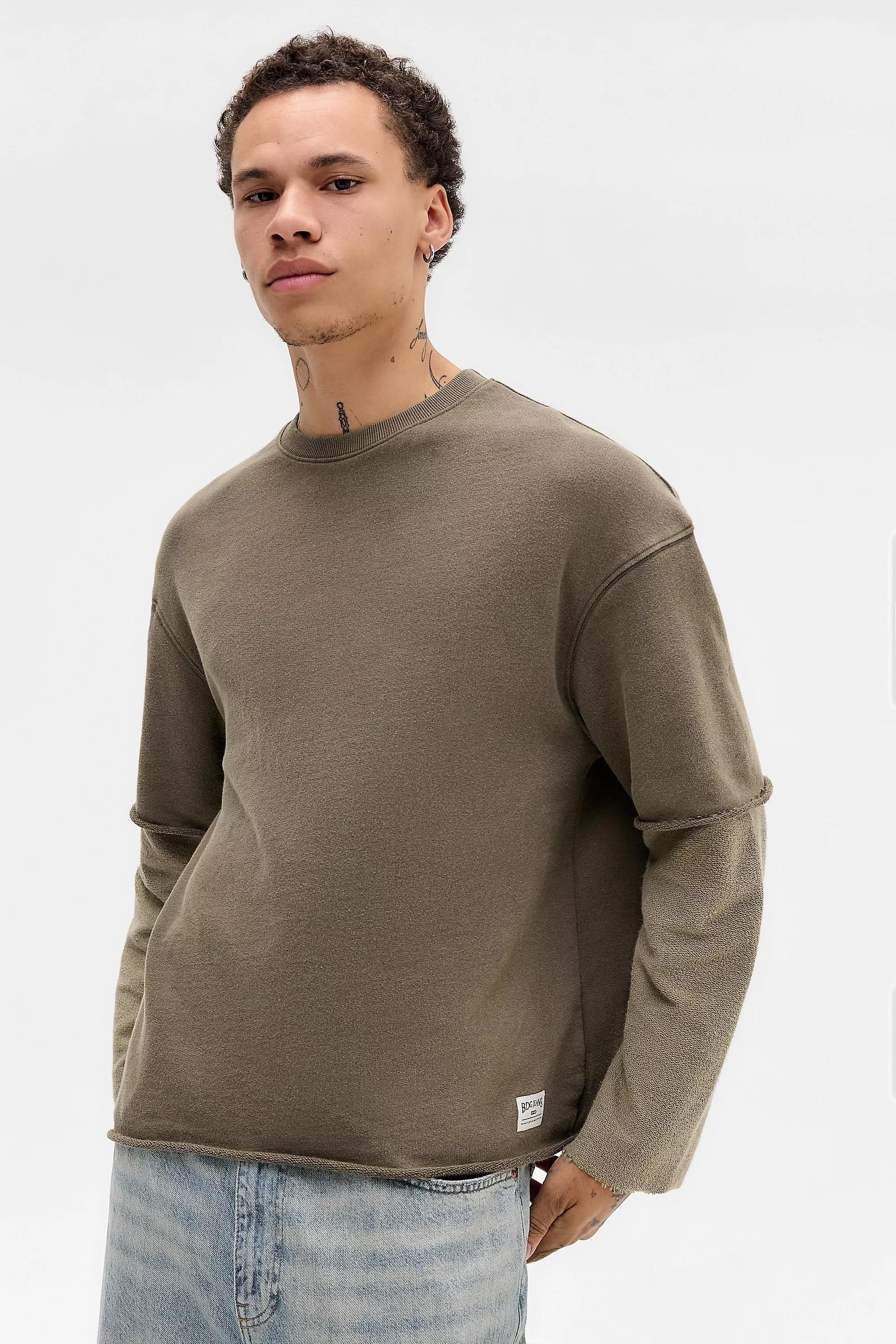 Green Bdg 98 Double Layer Sweatshirt, GRN, large image number 0