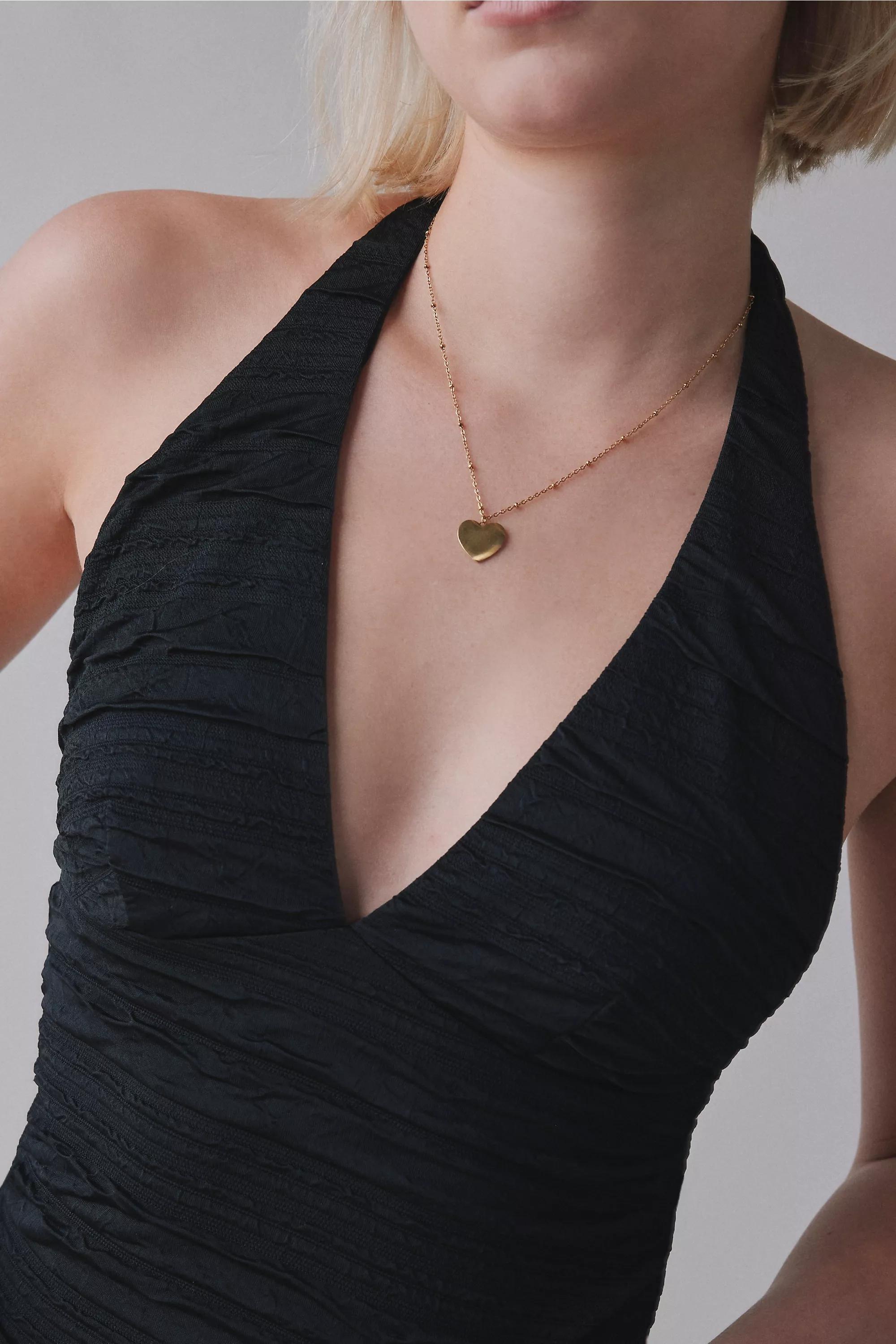 BLACK Silence + Noise Club Classic Halter Top, BLK, large image number 1