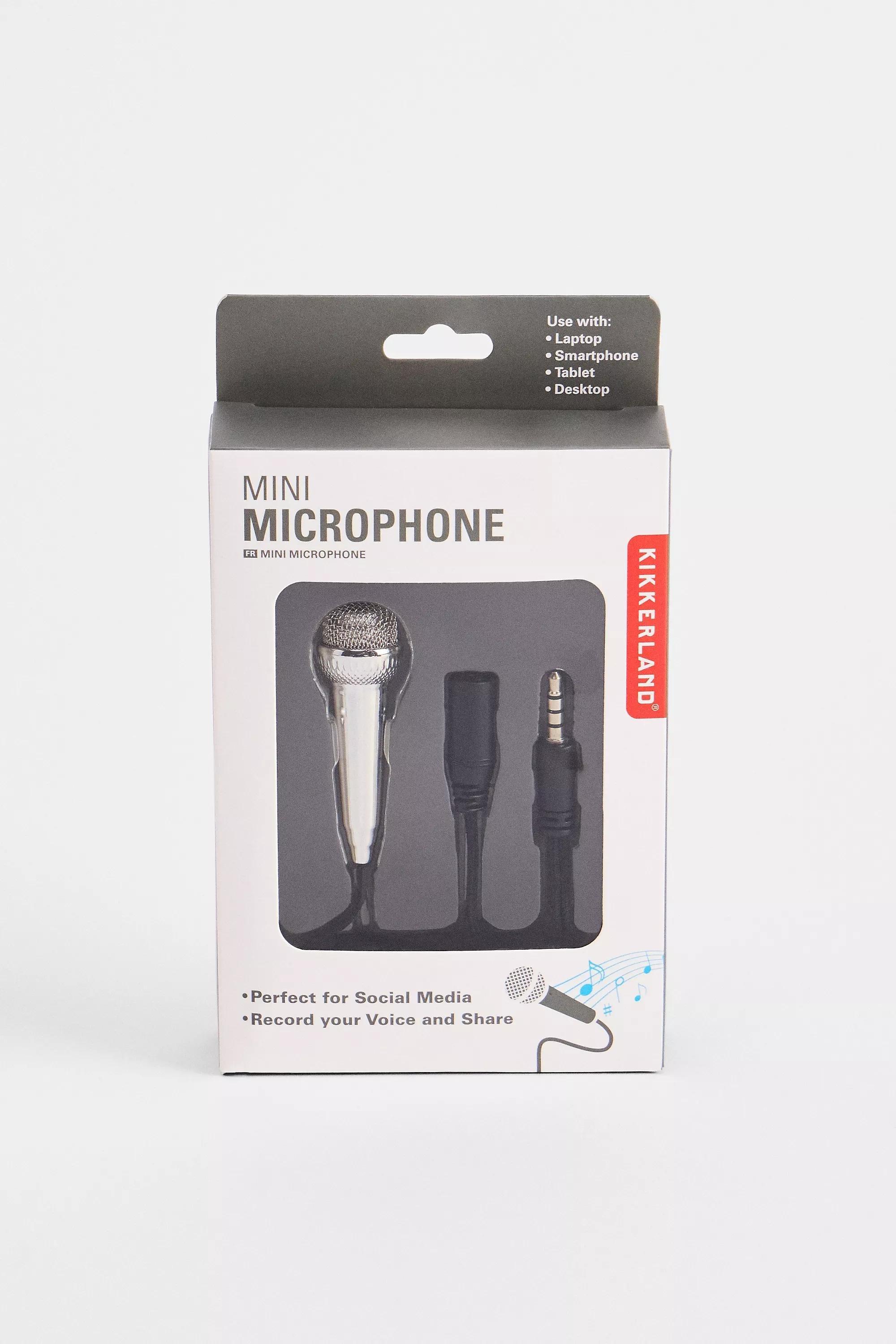 Silver Mini Microphone, SLVR, large image number 3