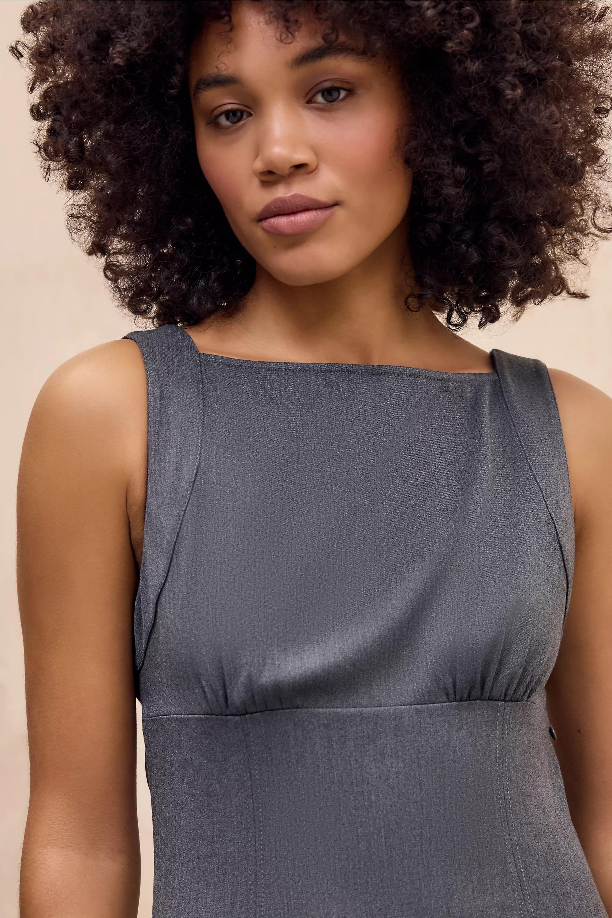 Grey Silence + Noise Odette Backless Dress, , large image number 3