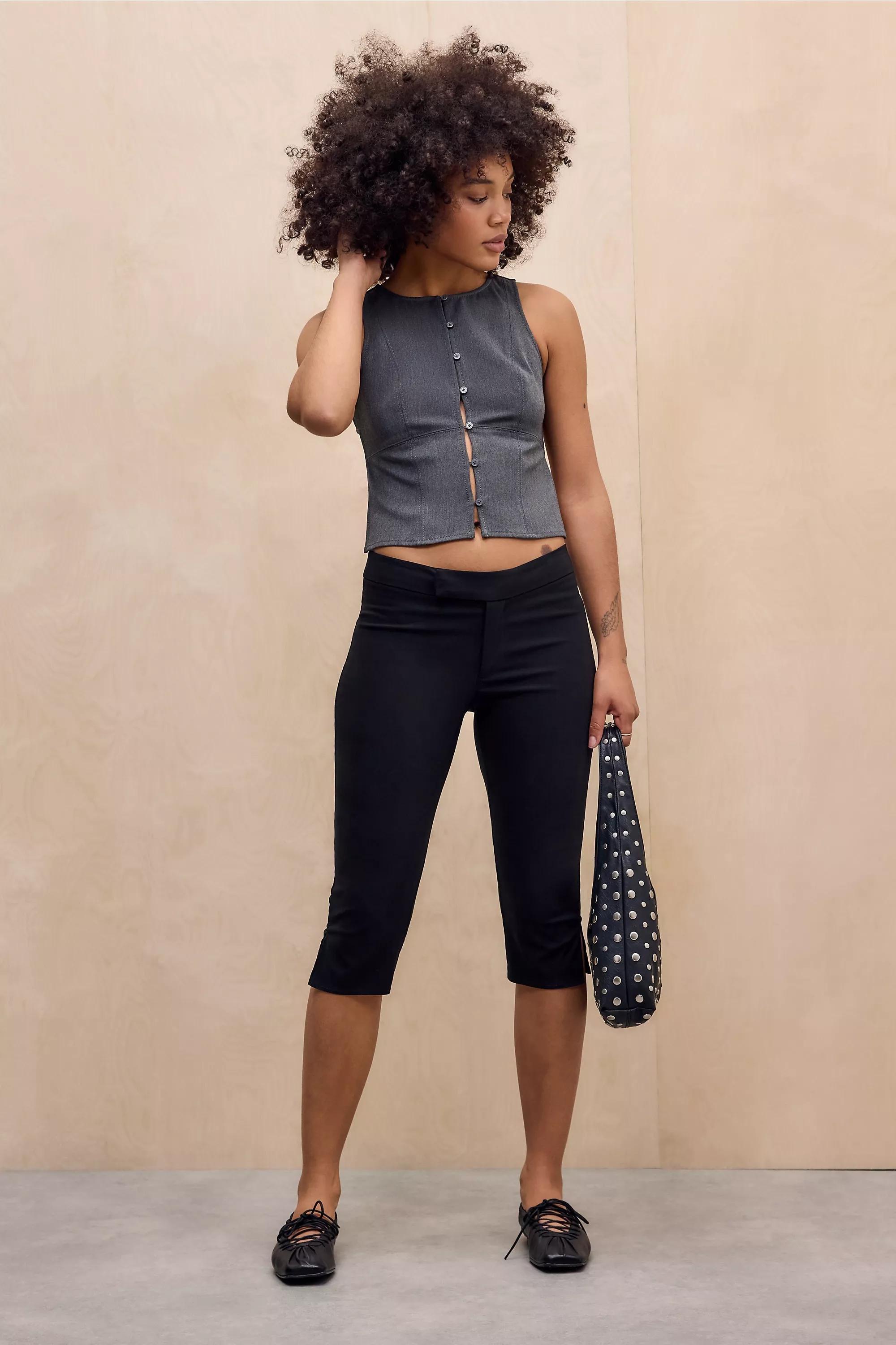 Grey Silence + Noise Monia Tailored Backless Top, GREY, large image number 2