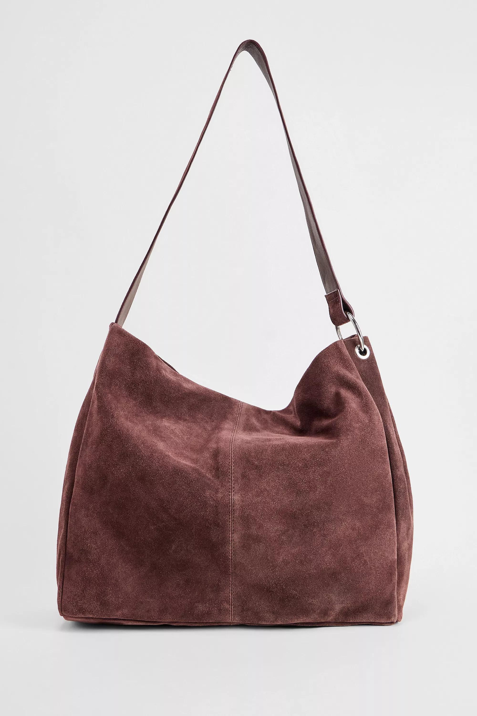 Red Uo Buckle Biker Bag, CHOC, medium