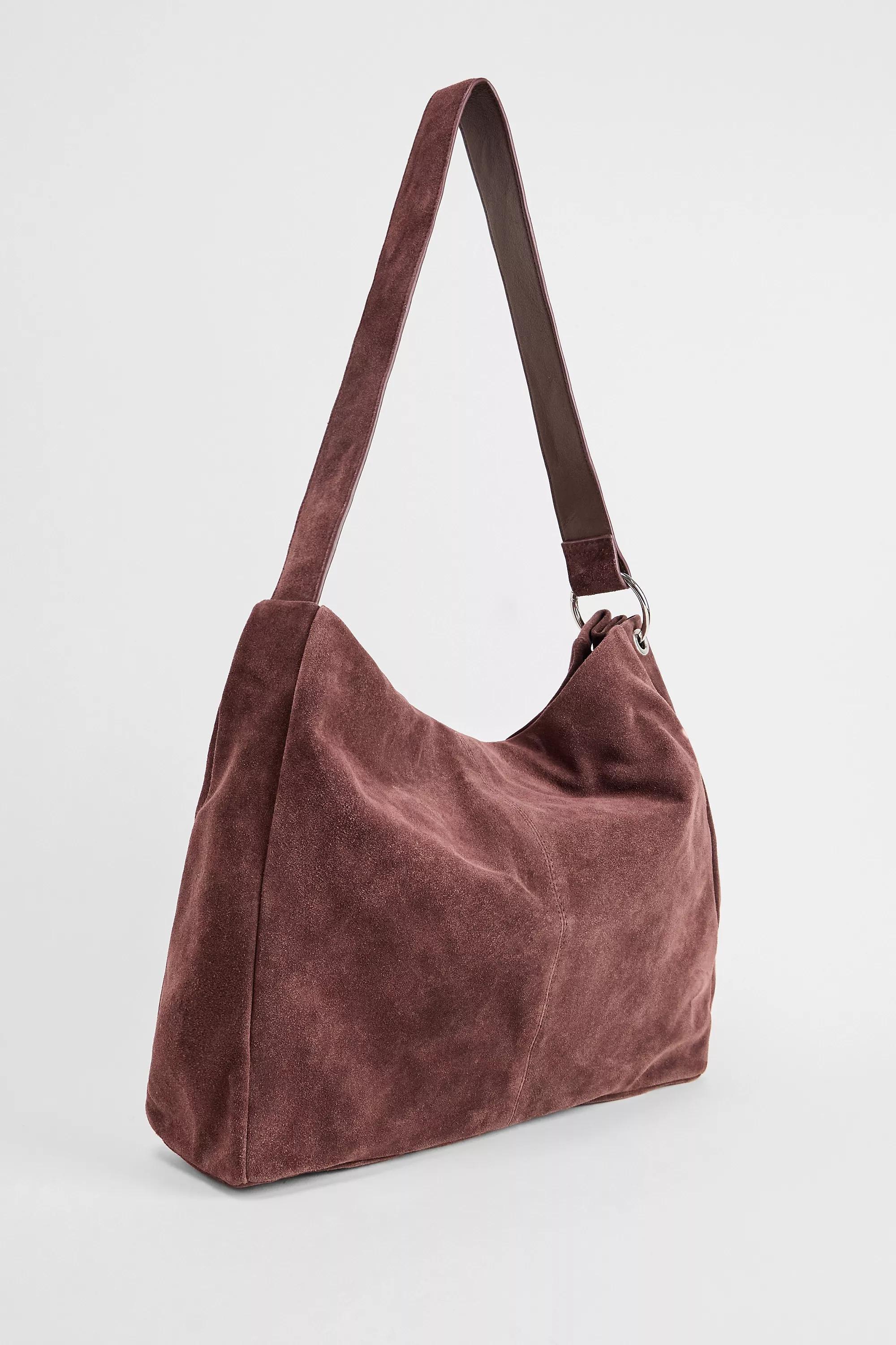 Red Uo Buckle Biker Bag, CHOC, large image number 2