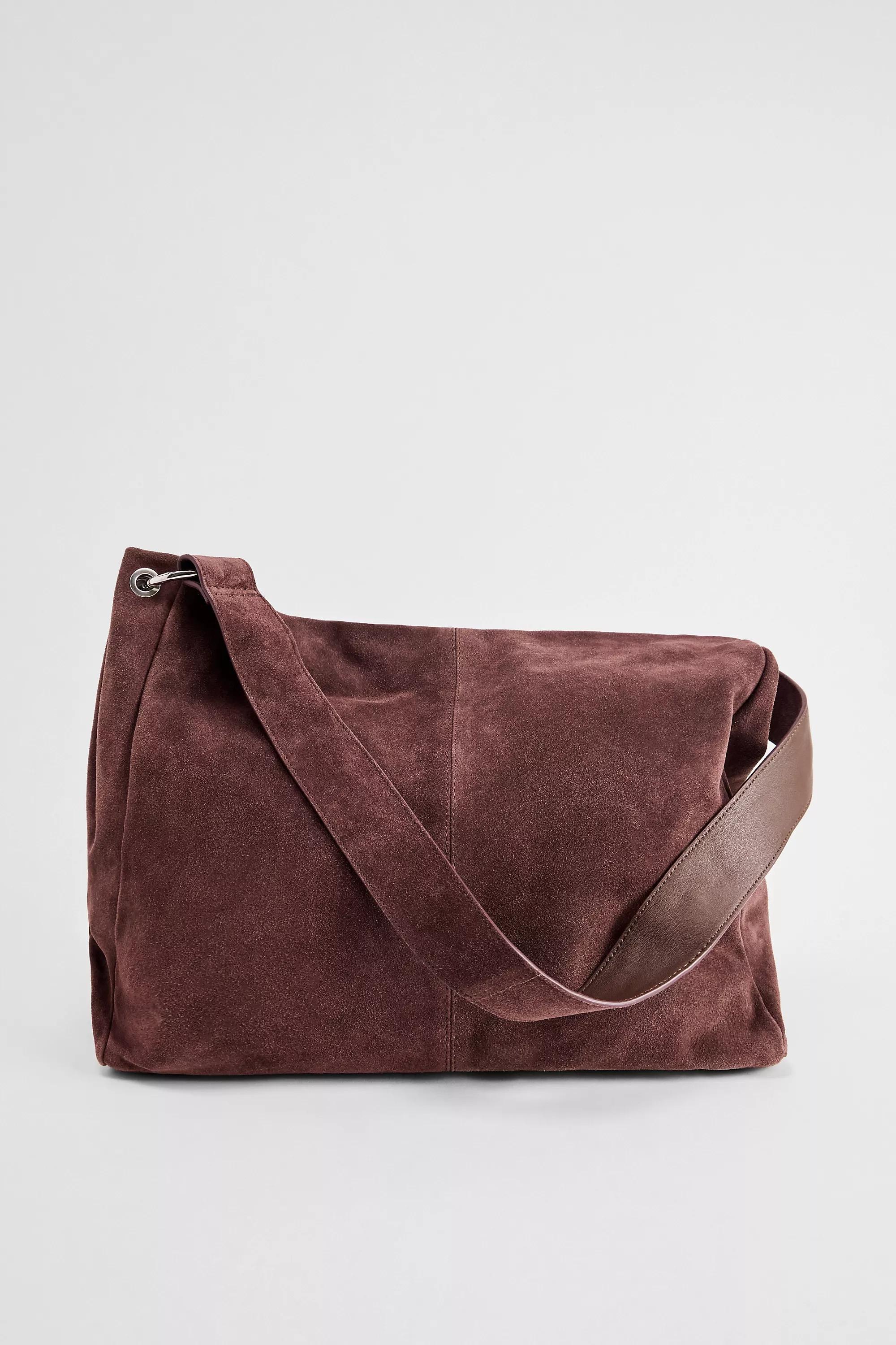 Red Uo Buckle Biker Bag, CHOC, large image number 3