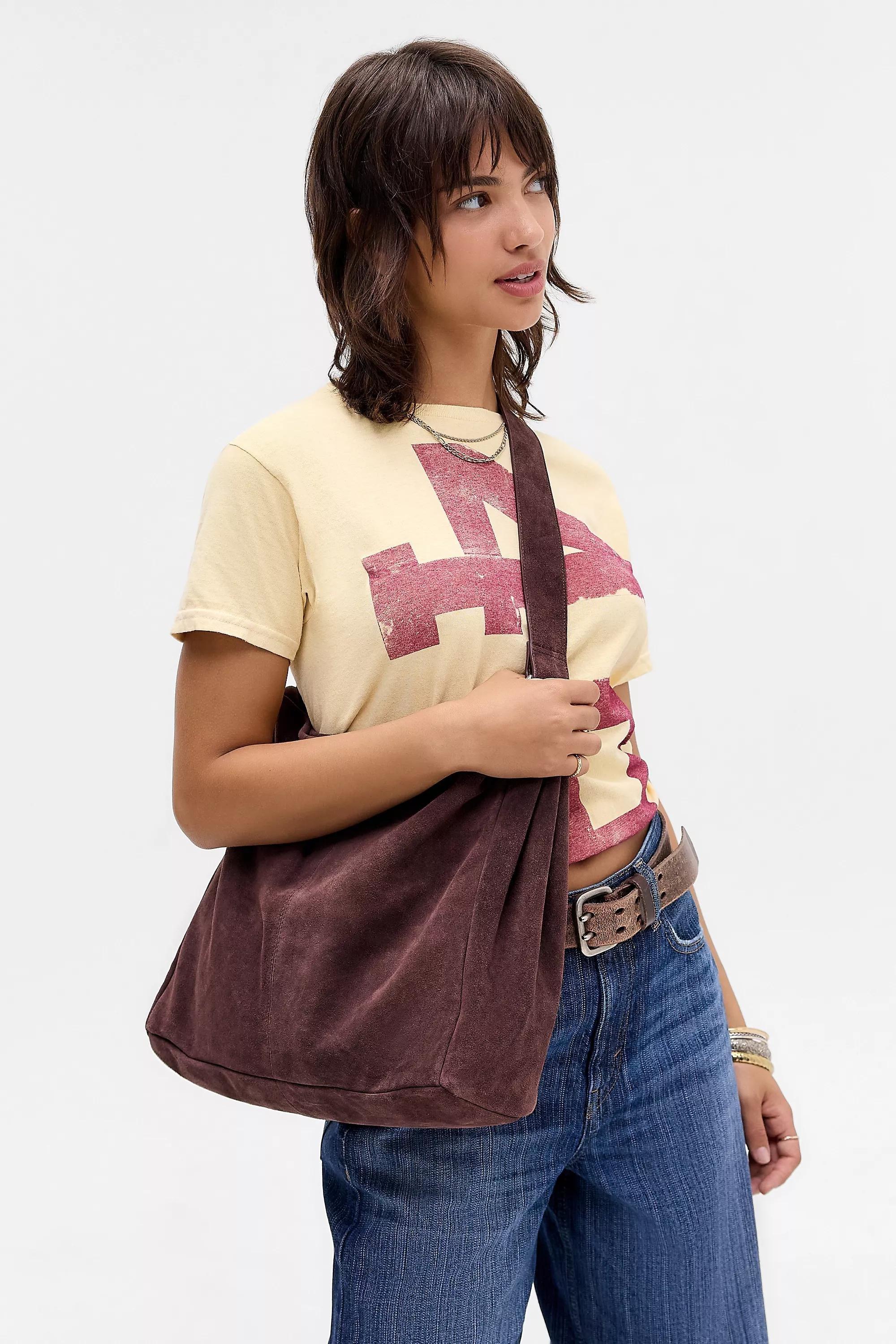 Red Uo Buckle Biker Bag, CHOC, large image number 4