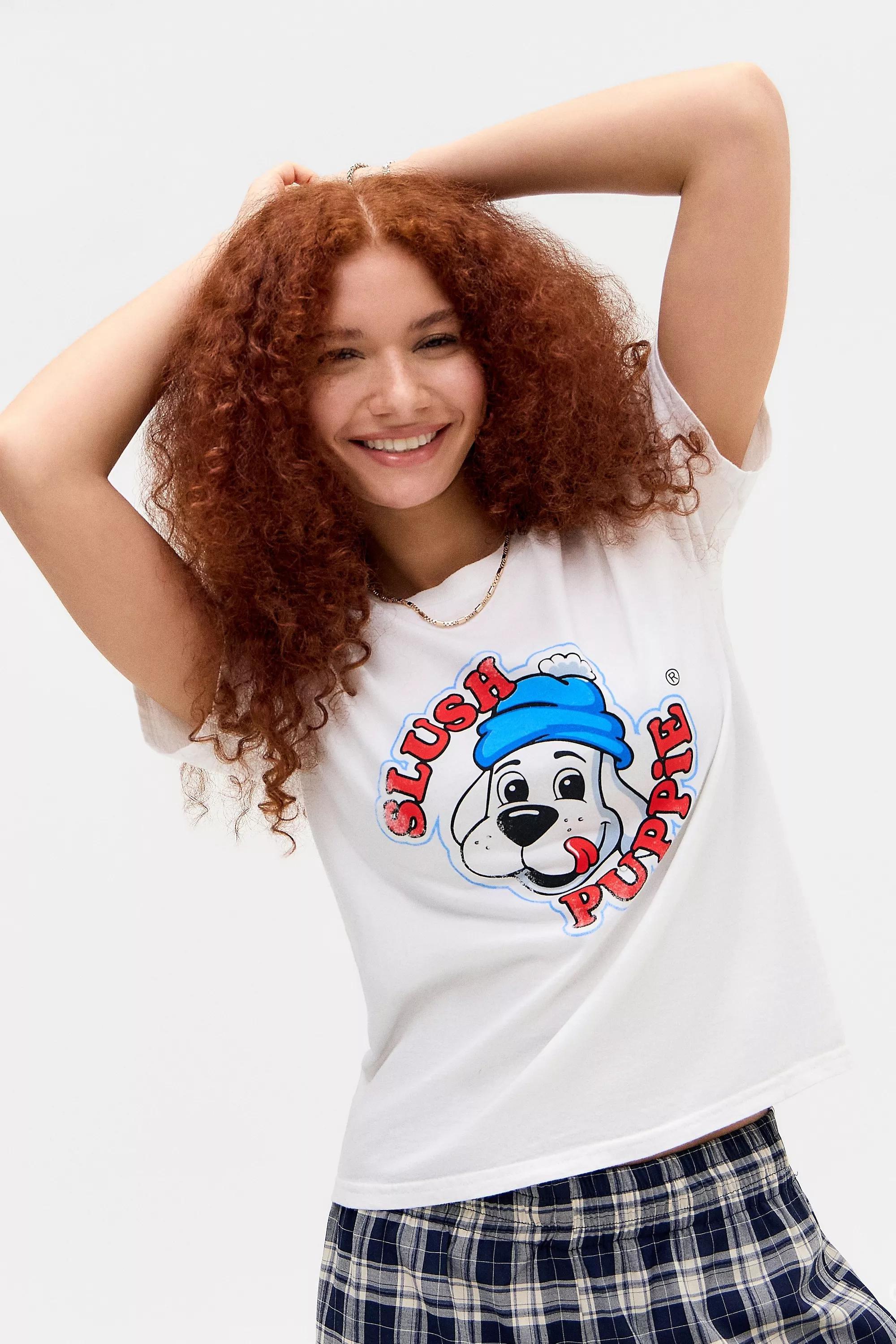White Uo Printed Relaxed T-Shirt, , large image number 0