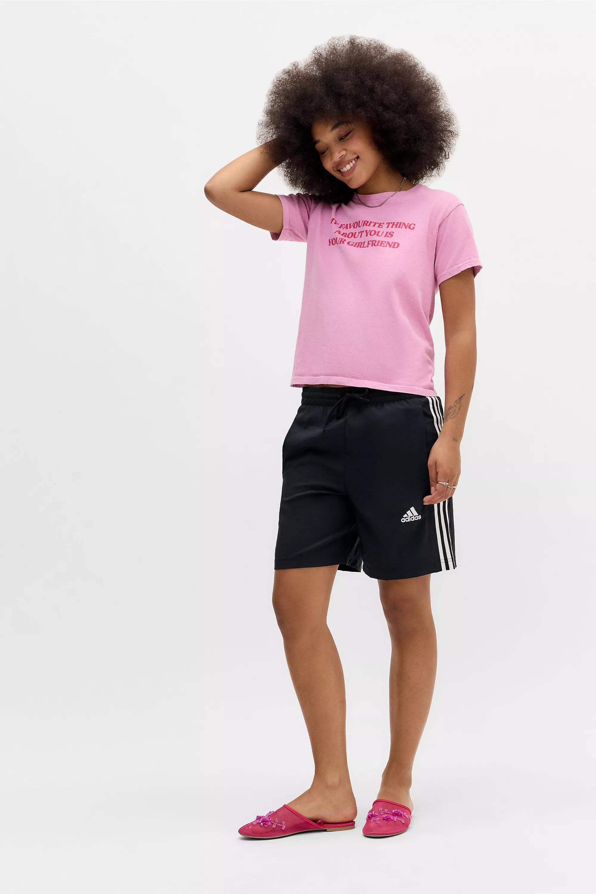 Pink Uo My Fave Thing Relaxed T-Shirt, PINK, large image number 2