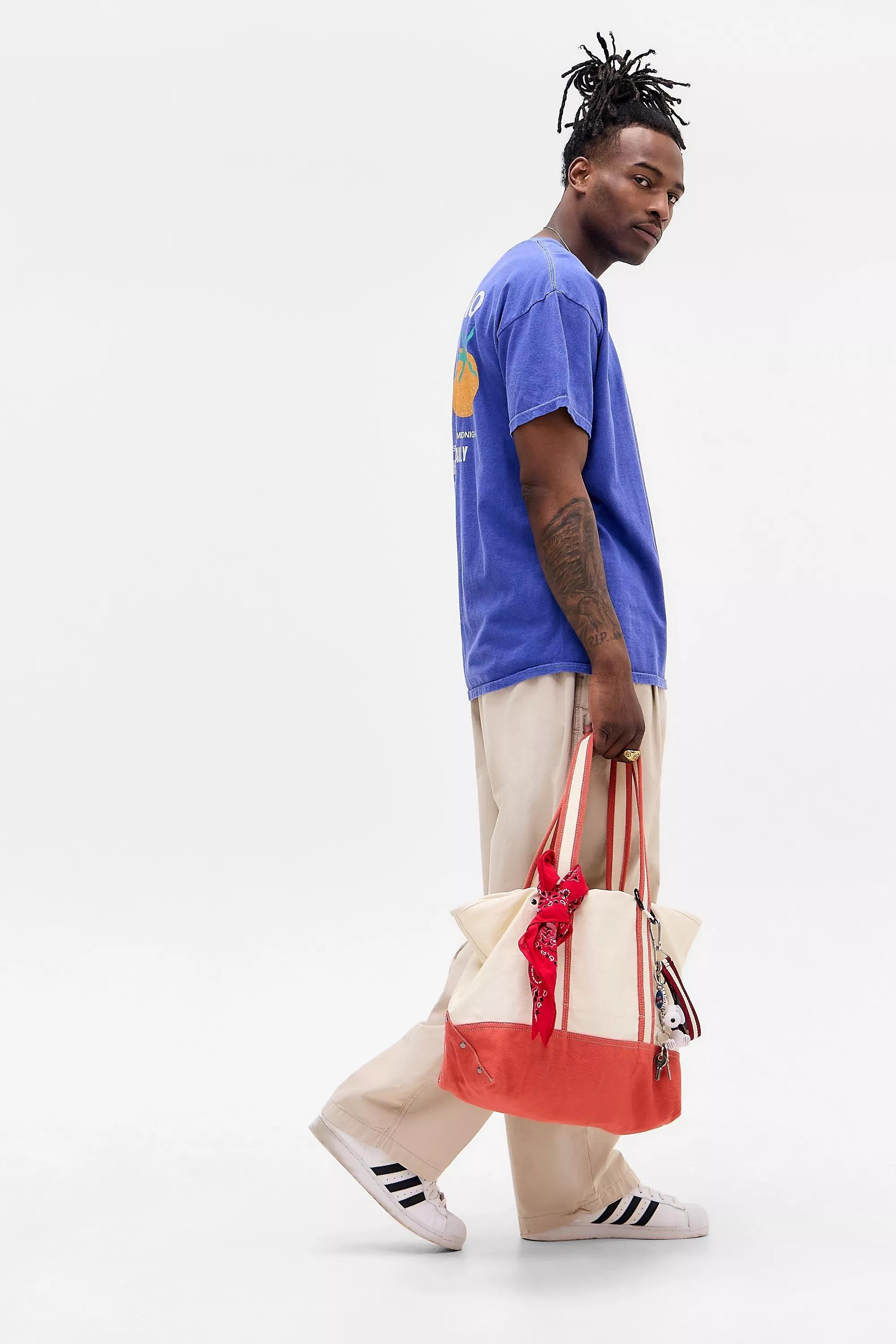 Blue Uo Cafe Printed T-Shirt, , large image number 3