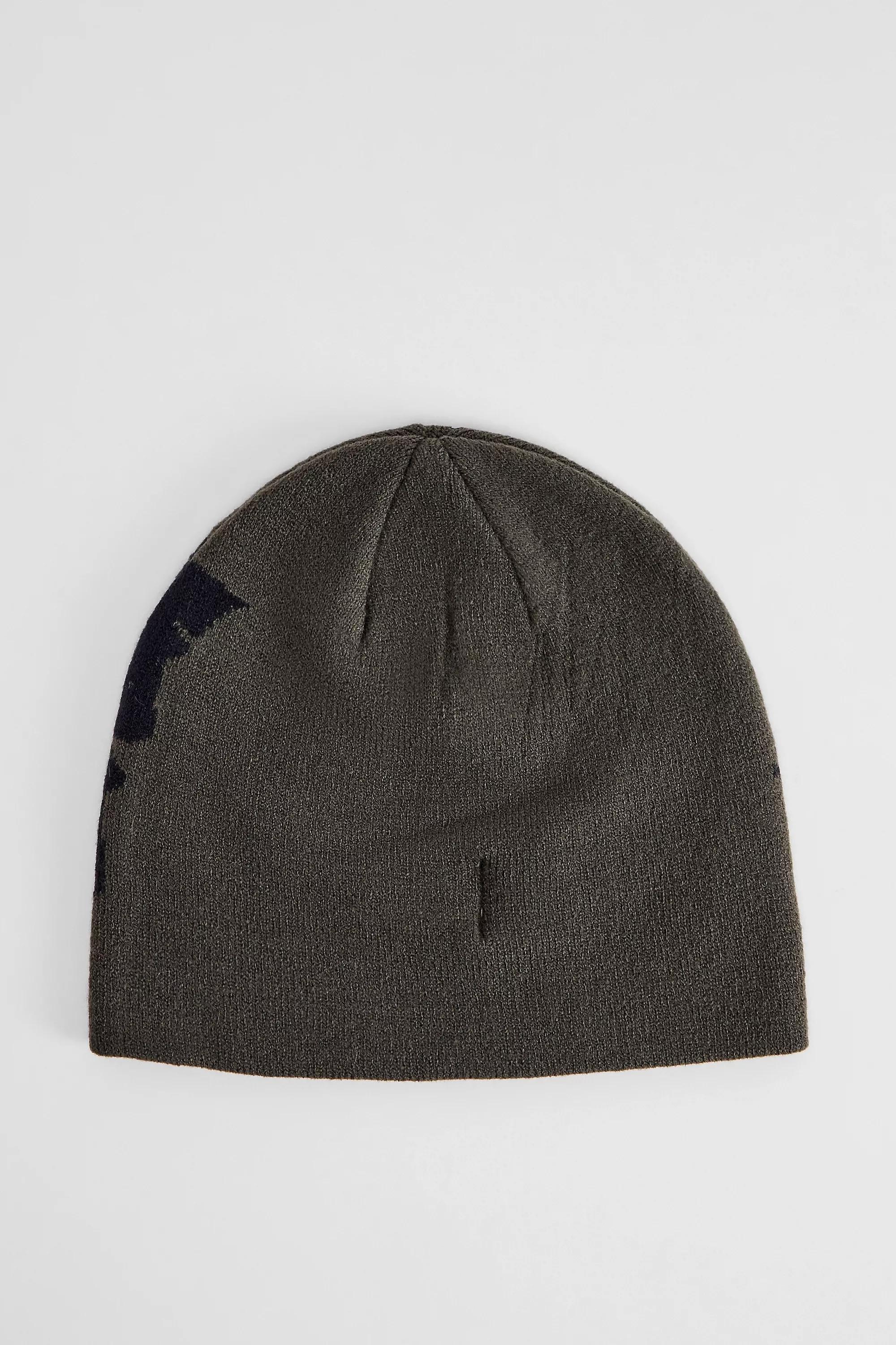 Grey Uo Asiatic Skull Beanie, KHAKI, large image number 2
