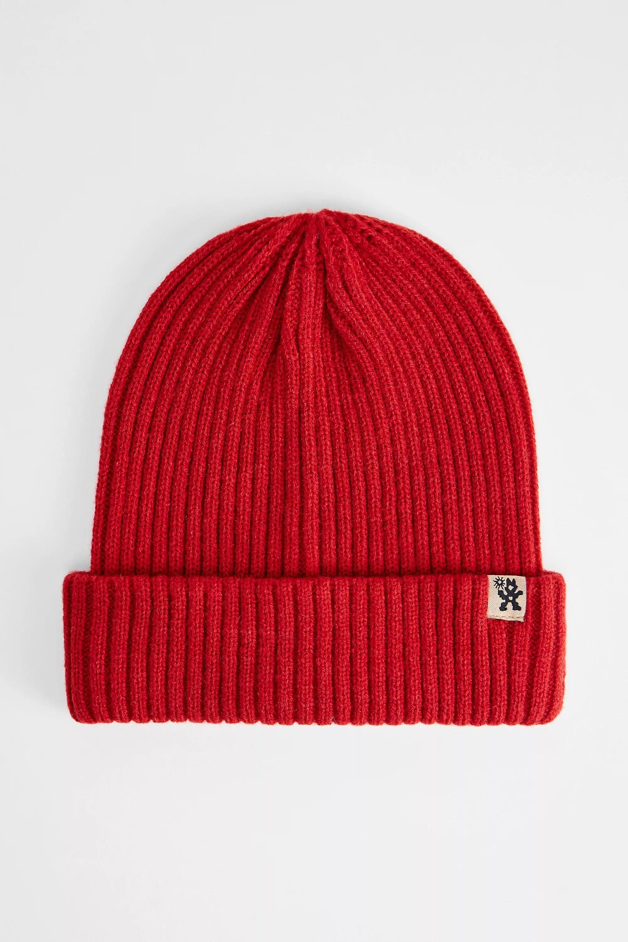 RED Ayker Red Beanie, RED, large