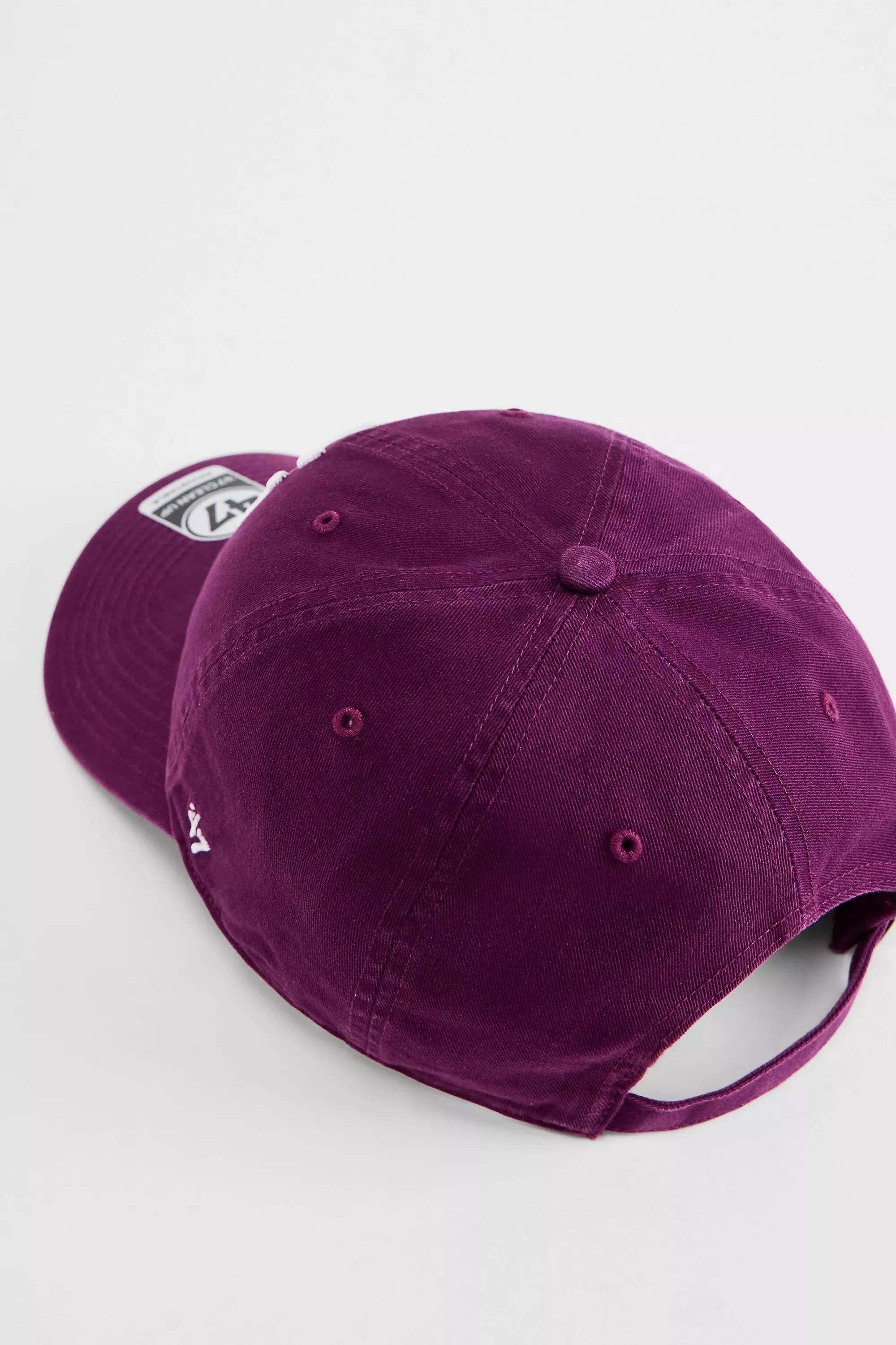 Purple 47 Brand Uo Exclusive Plum Clean Up Cap, PLUM, large image number 3