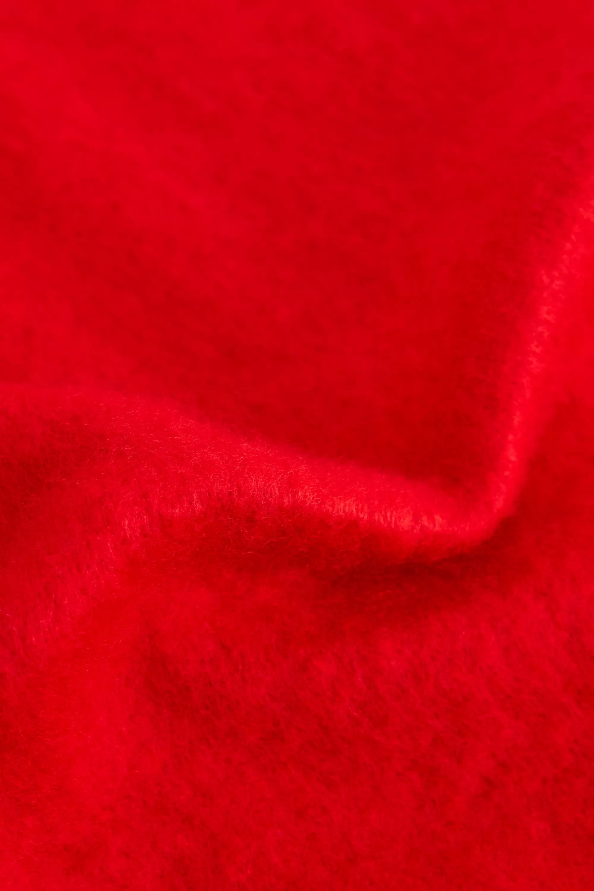 RED UO Lenora Blanket Scarf, RED, large image number 2
