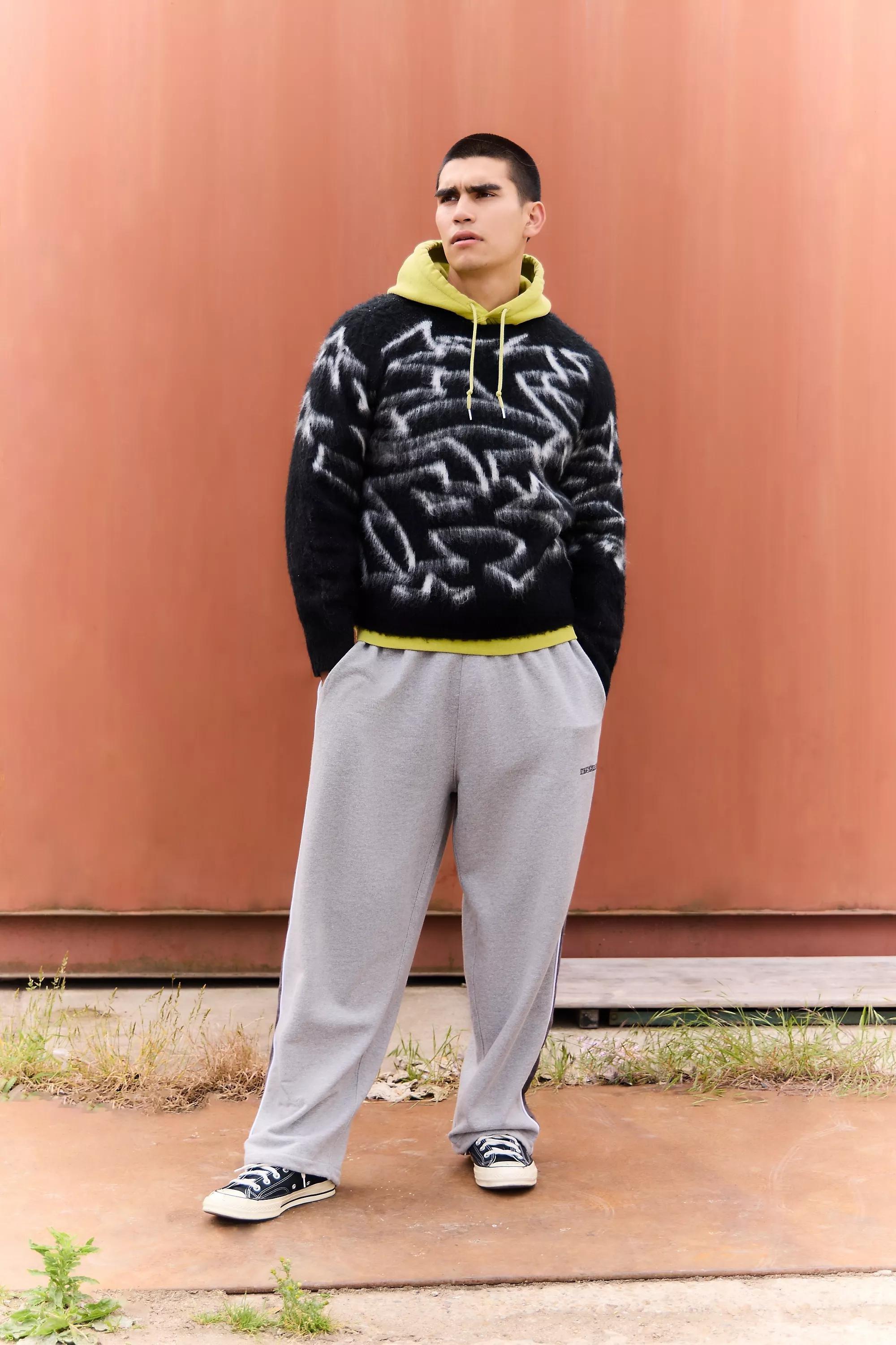 Black Iets French... Graffiti Jumper, BLK, large image number 2