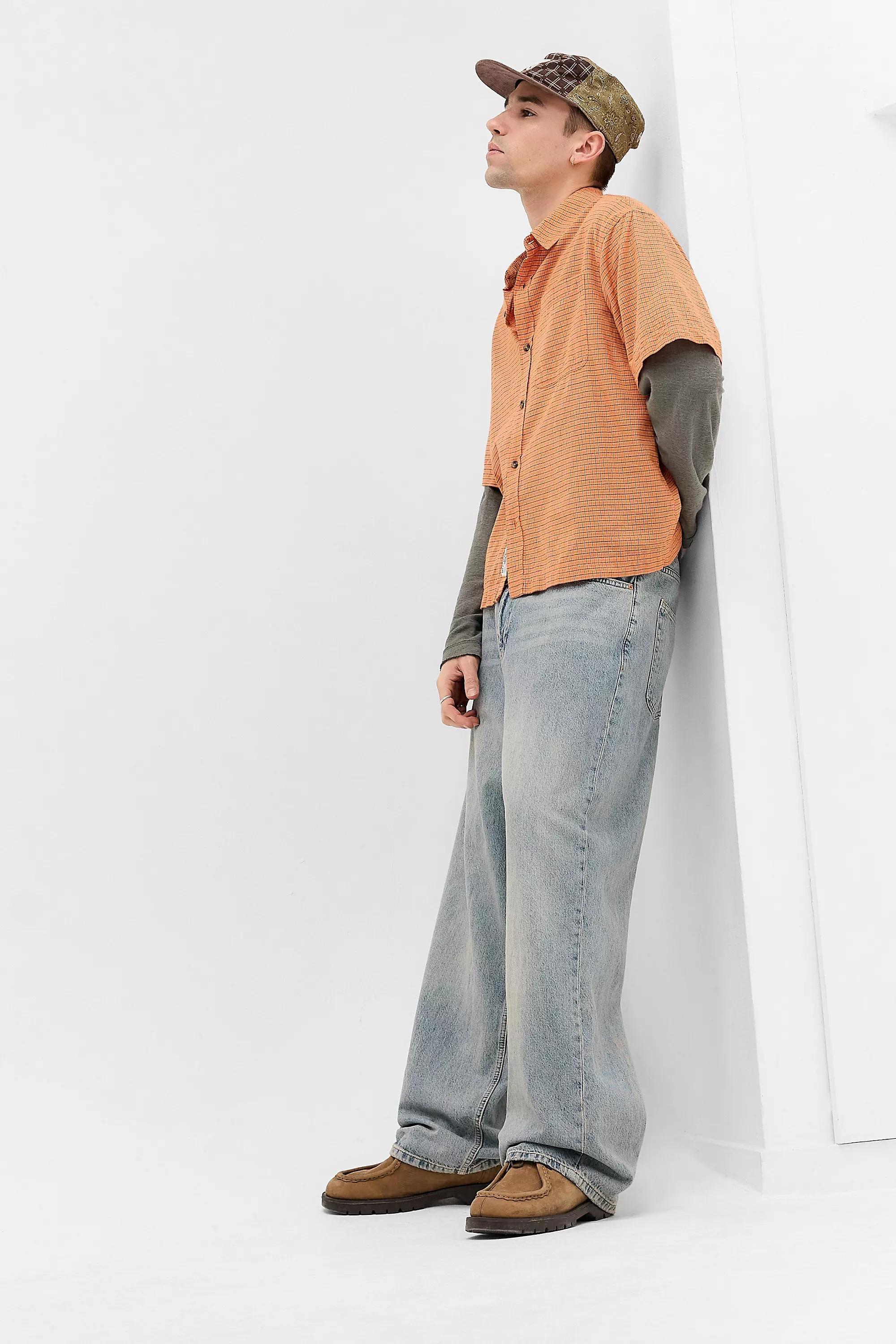 Blue Bdg Jack Light Wash Vintage Jeans, BLUE, large image number 1