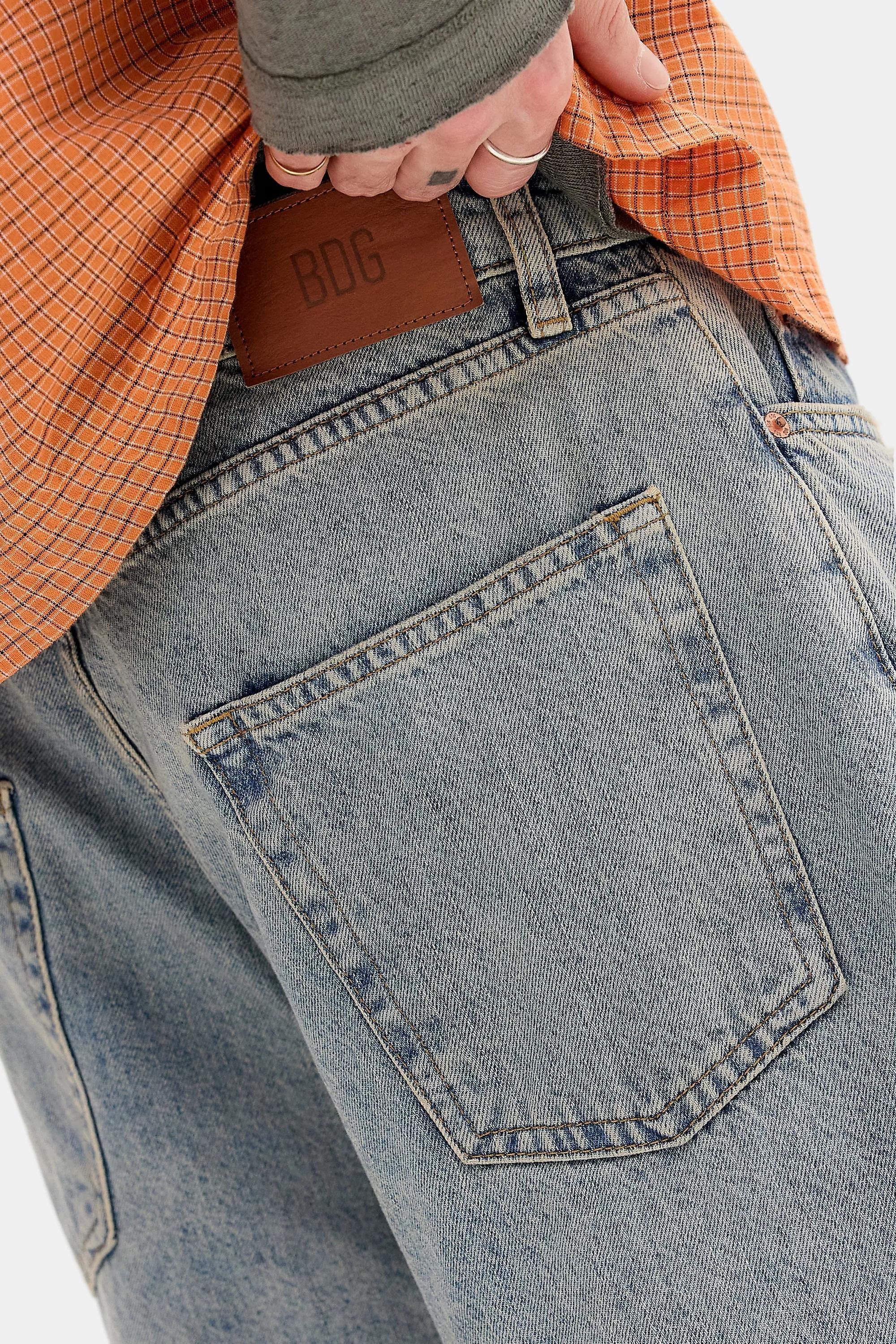 Blue Bdg Jack Light Wash Vintage Jeans, BLUE, large image number 2