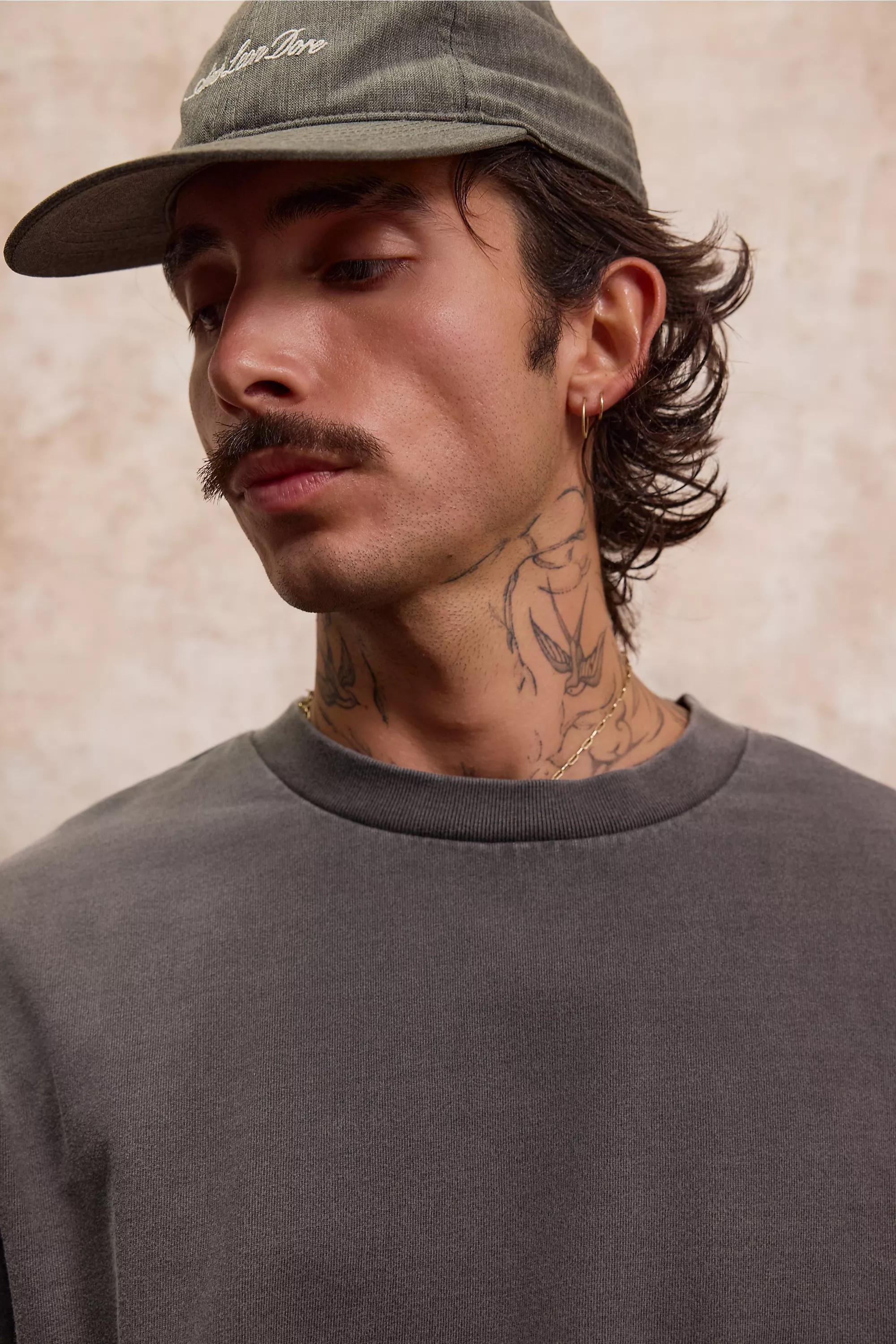 BLACK Loom Washed Black Long-Sleeve T-Shirt, BLK, large image number 2