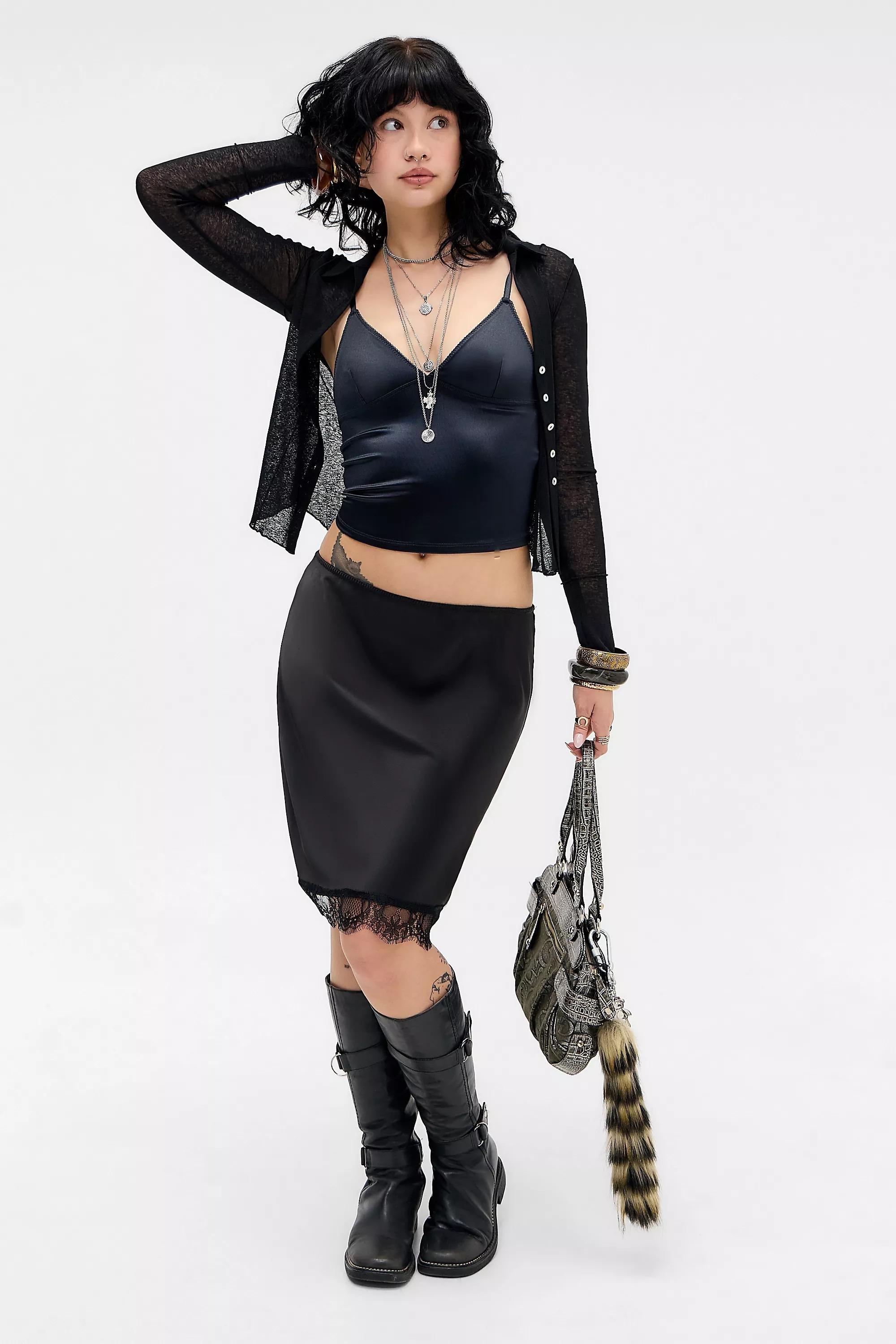 Black Out From Under Shine Tank Top, BLK, large image number 2