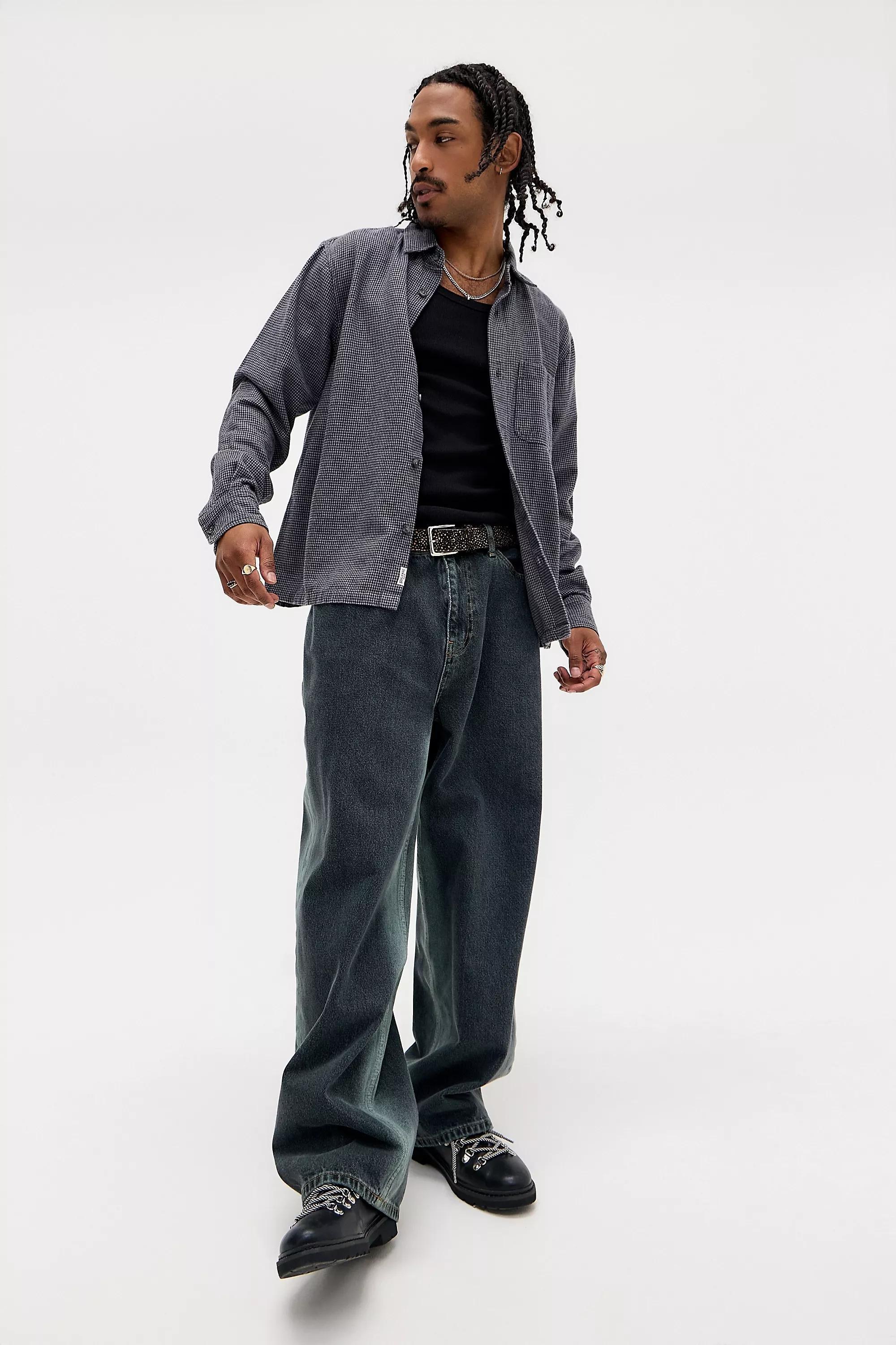 Black Bdg Ribbed Vest, BLK, medium