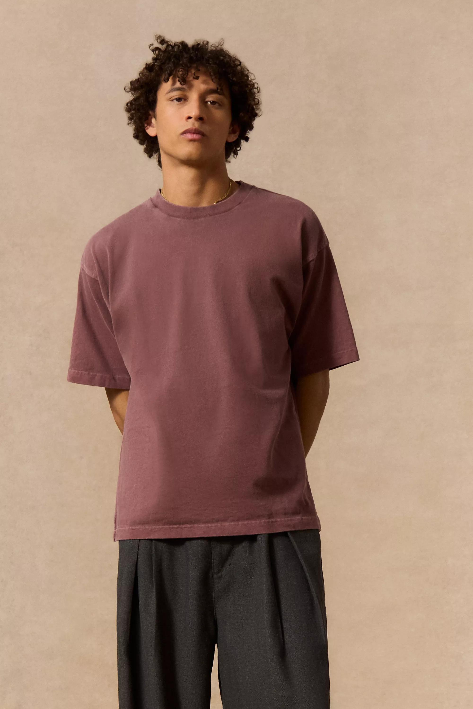 Red Loom Burgundy T-Shirt, WINE, large image number 1