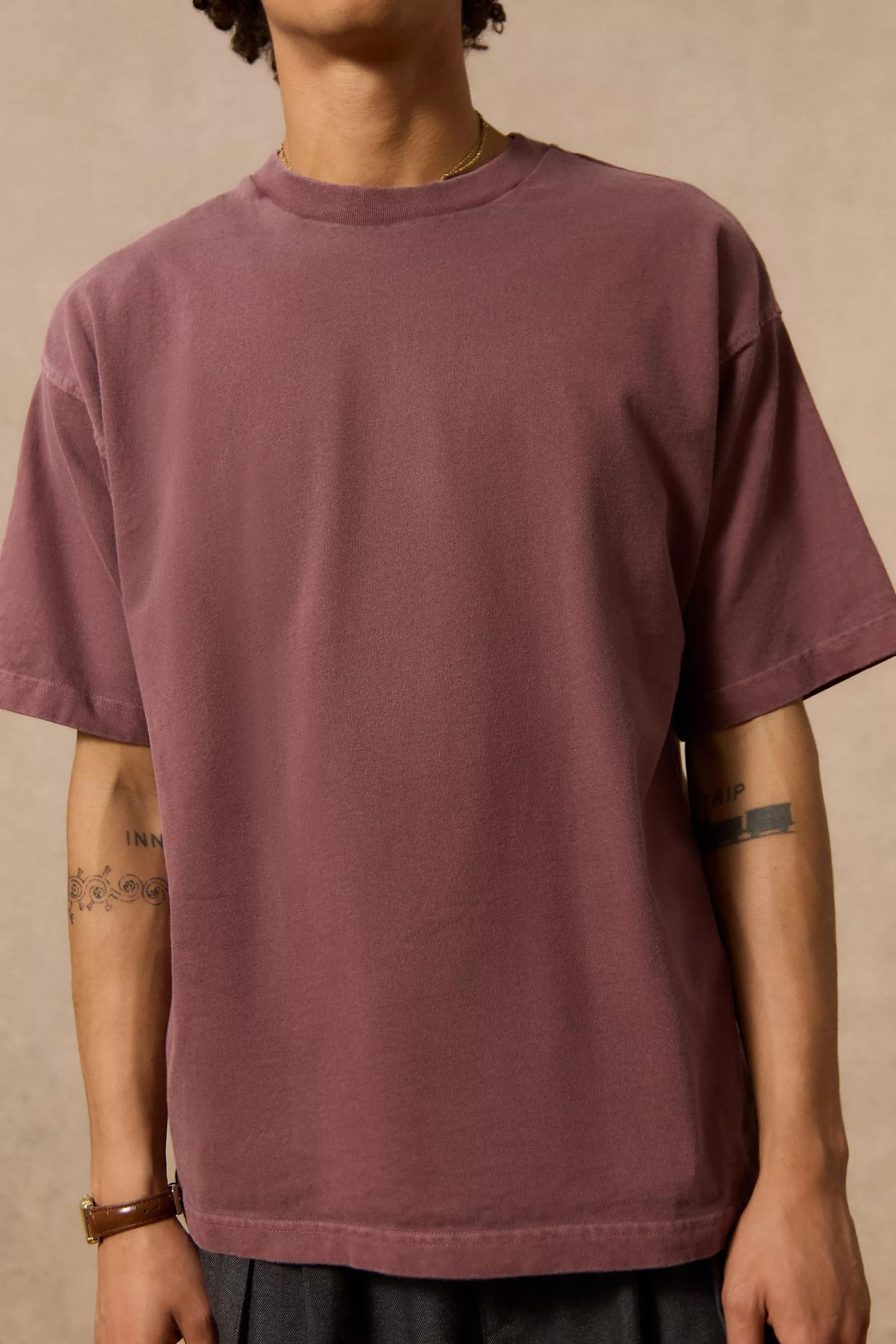 Red Loom Burgundy T-Shirt, WINE, large image number 2