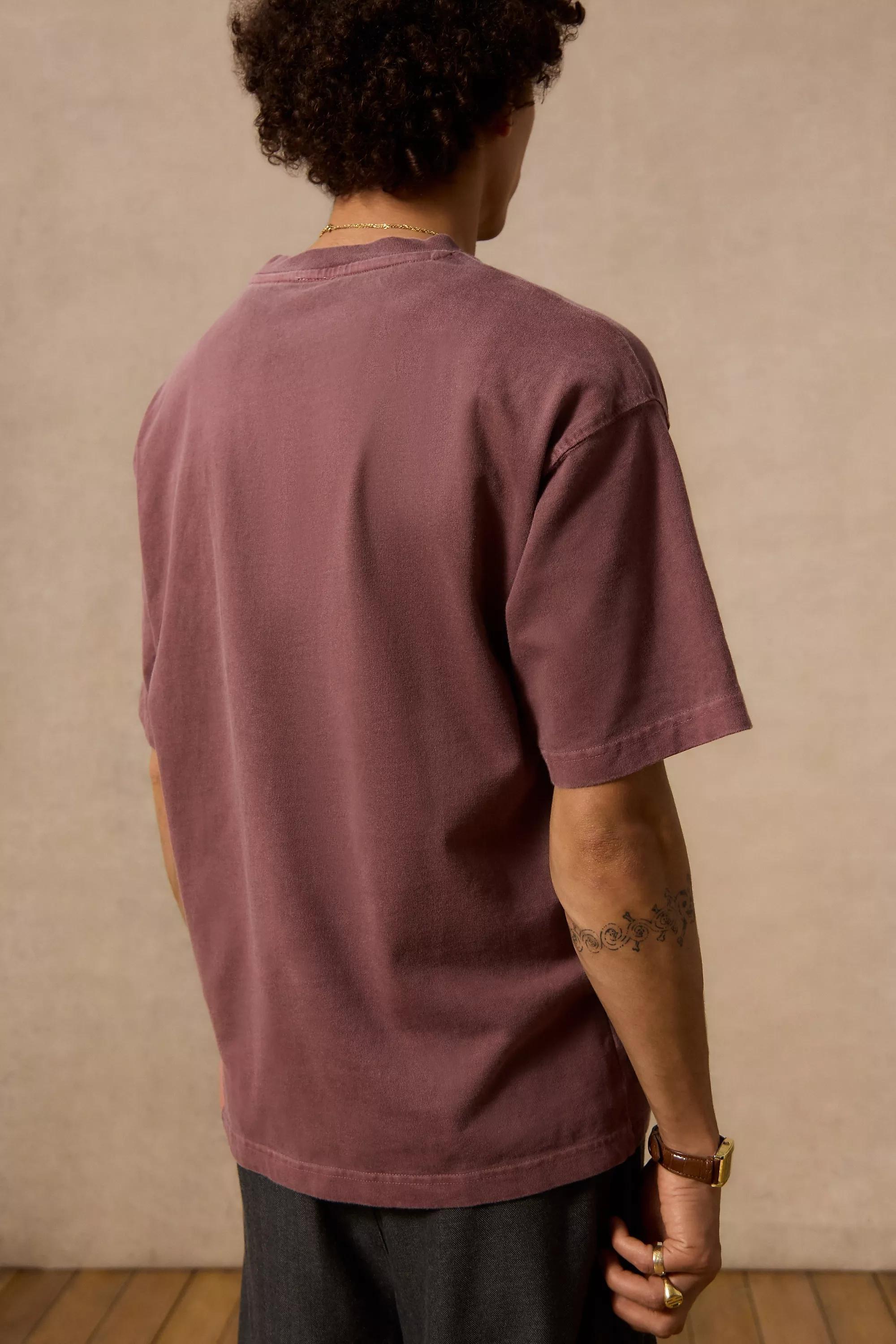 Red Loom Burgundy T-Shirt, WINE, large image number 3