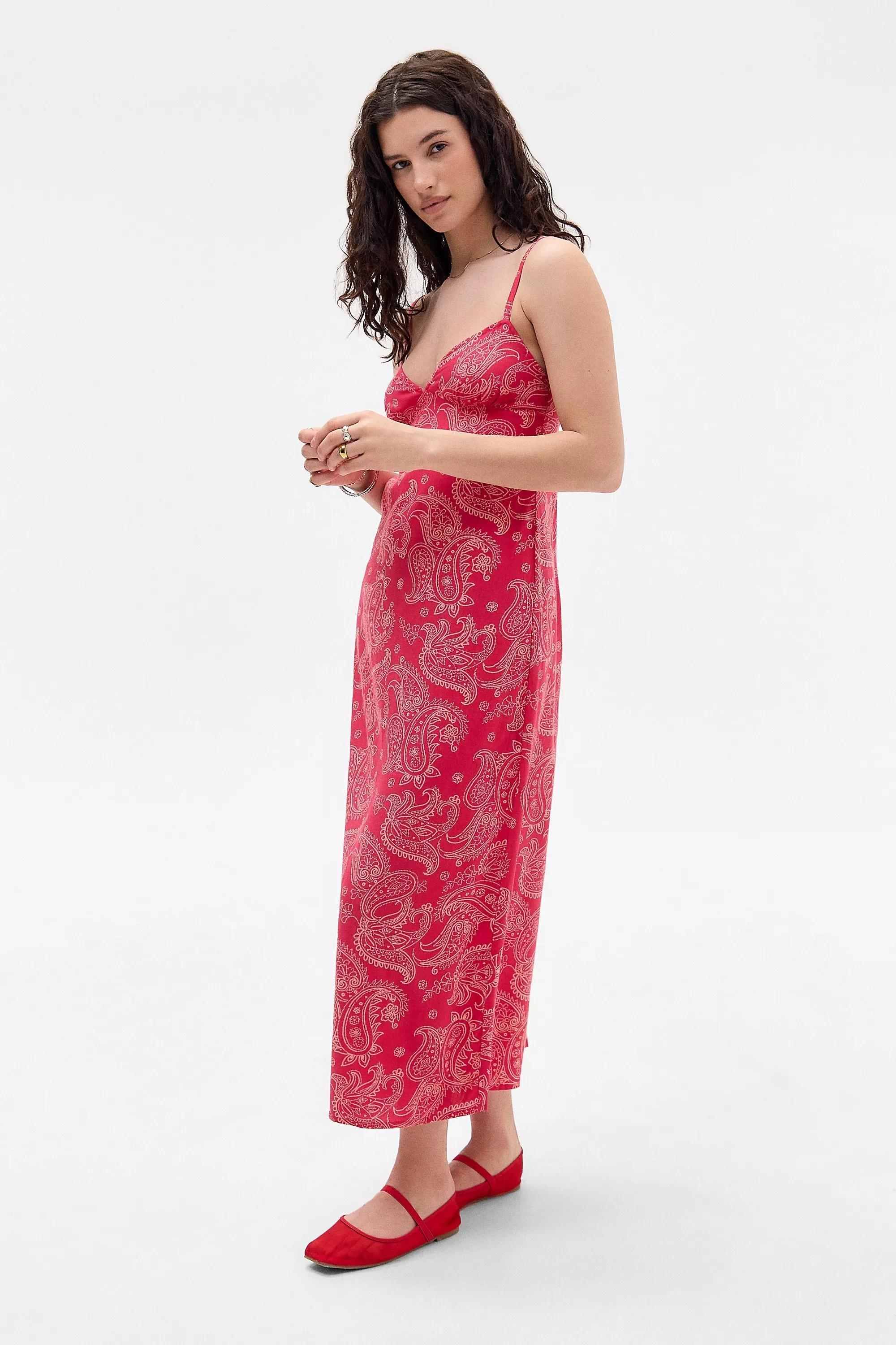 Motel Sastra Paisley Dress, , large image number 1