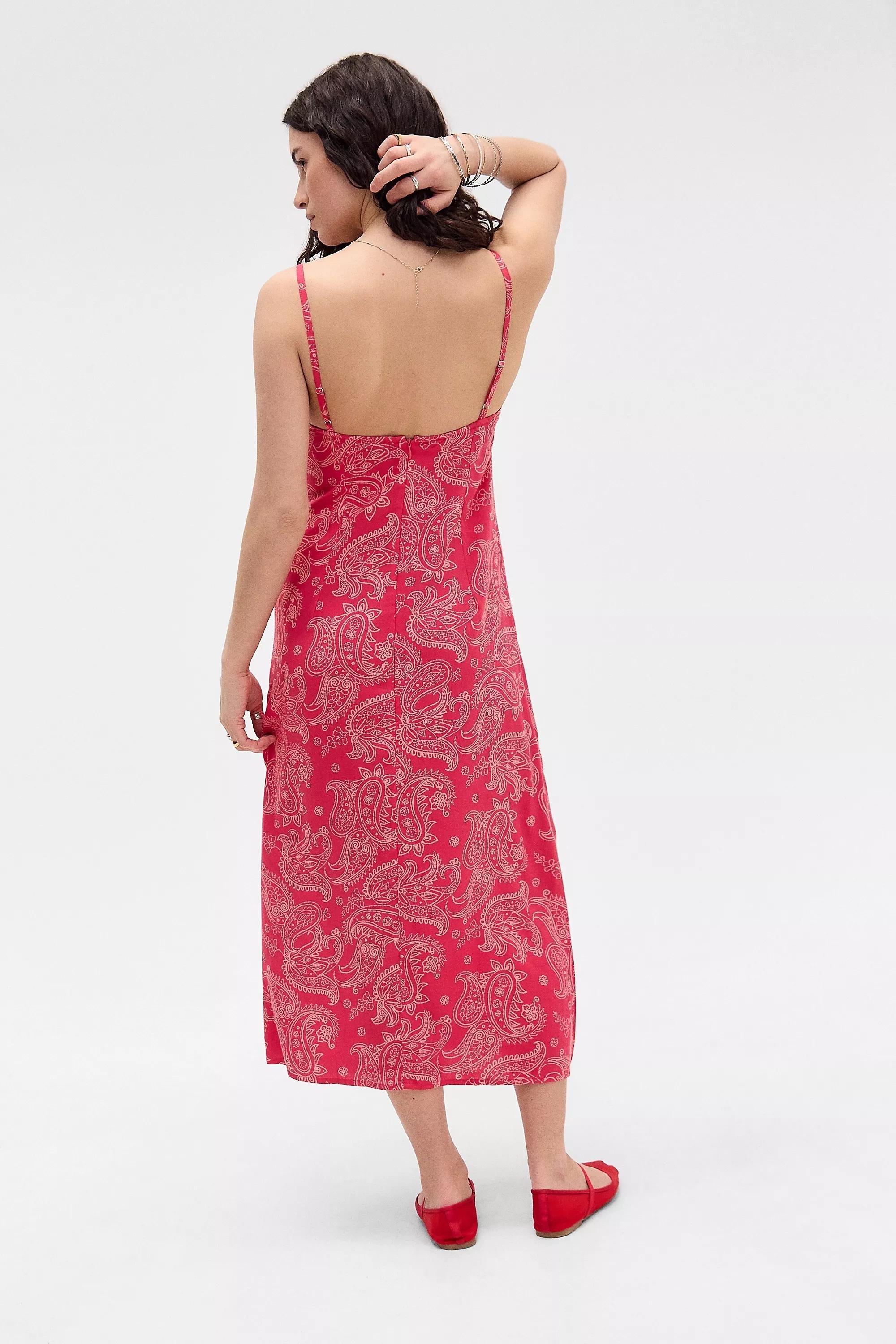 Motel Sastra Paisley Dress, , large image number 4