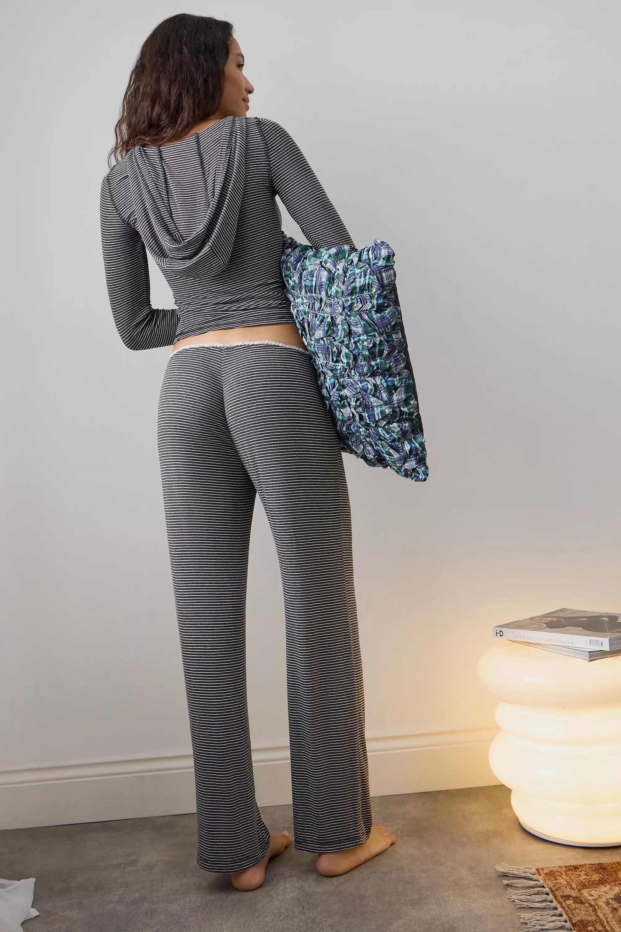 Black Out From Under Lovella Pyjamas Bottoms, BLK MOTIF, large image number 2